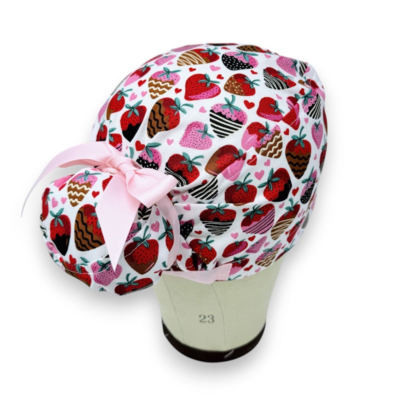 Valentines Scrub Caps