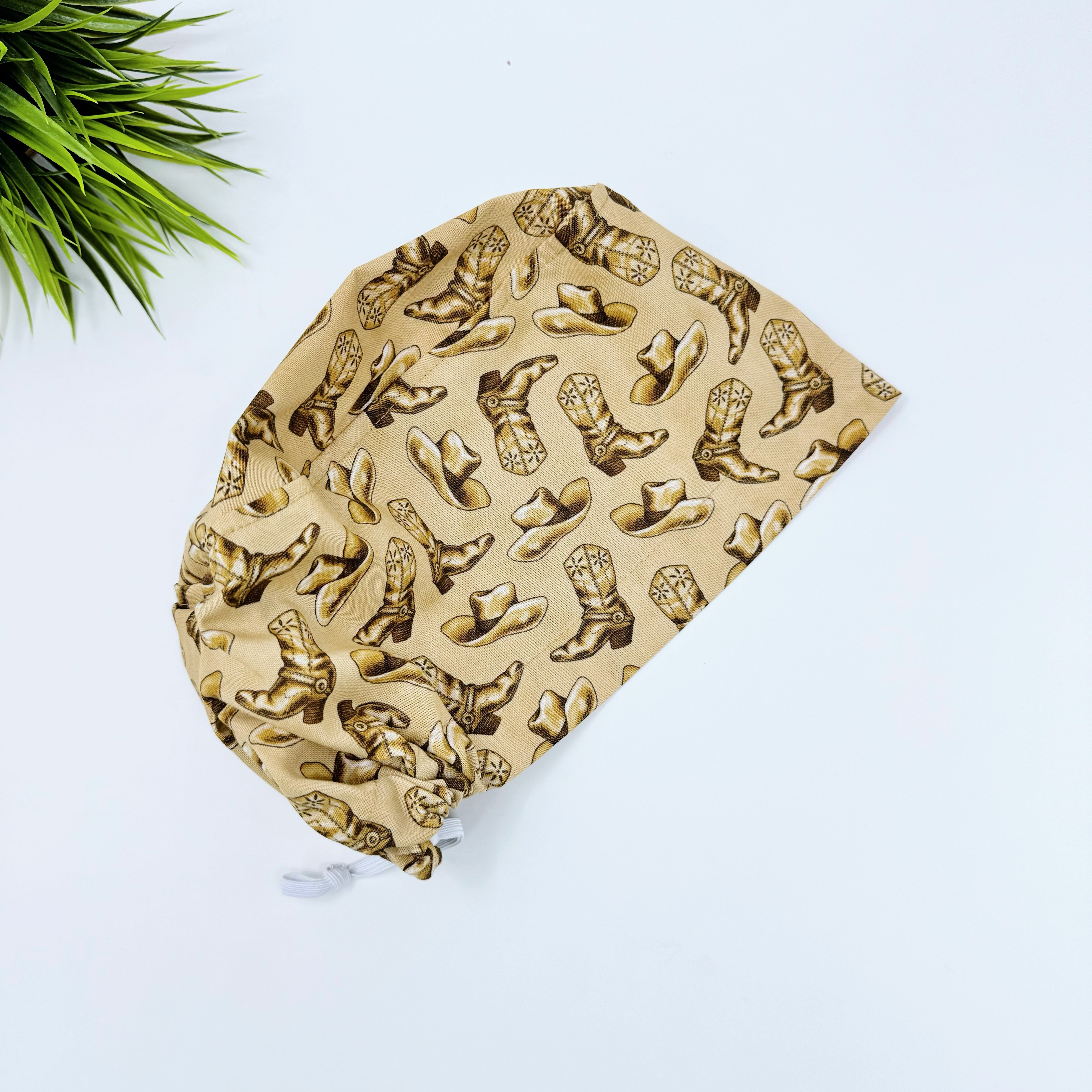 Cowboys Euro Scrub Cap for Women with Satin Lined Option by Paradise Caps.