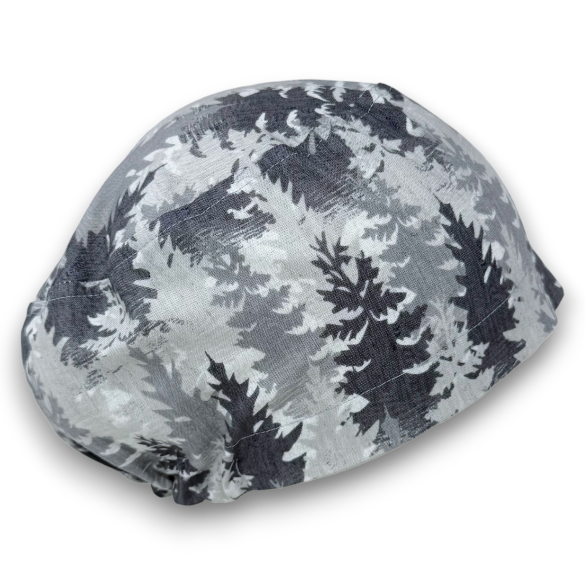 Forest Euro Scrub Cap for Women with Satin Lined Option by Paradise Caps.
