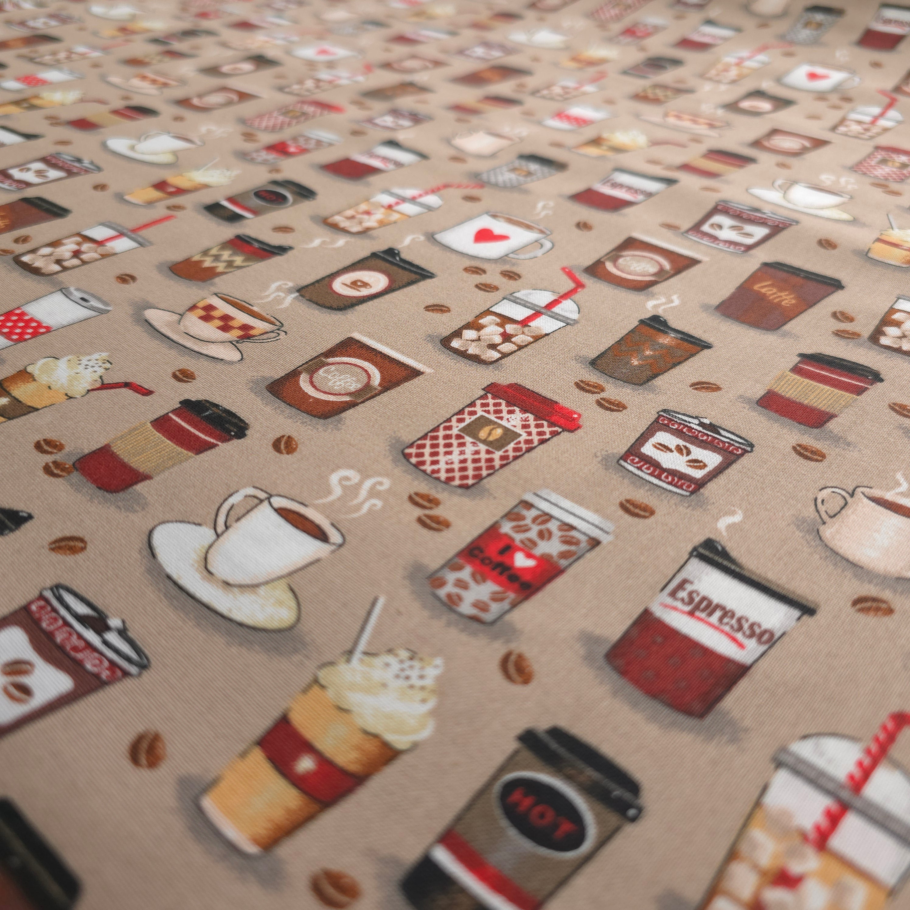 Early Access | Coffee Lover Scrub Cap | Medical Scrub Cap | Euro Ponytail Surgical