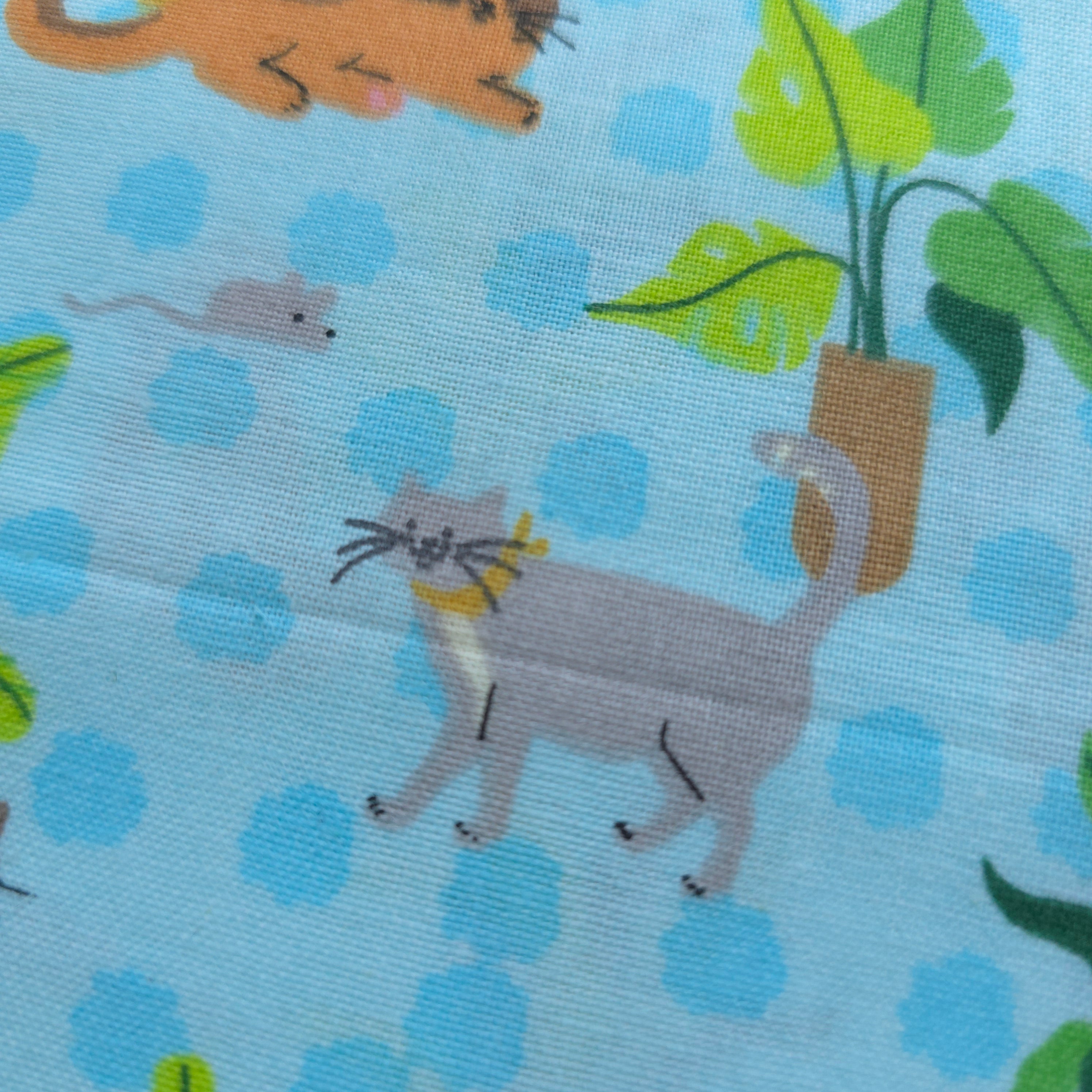 Early Access | Cozy Cats & Plants Scrub Cap | Euro, Ponytail, Surgical