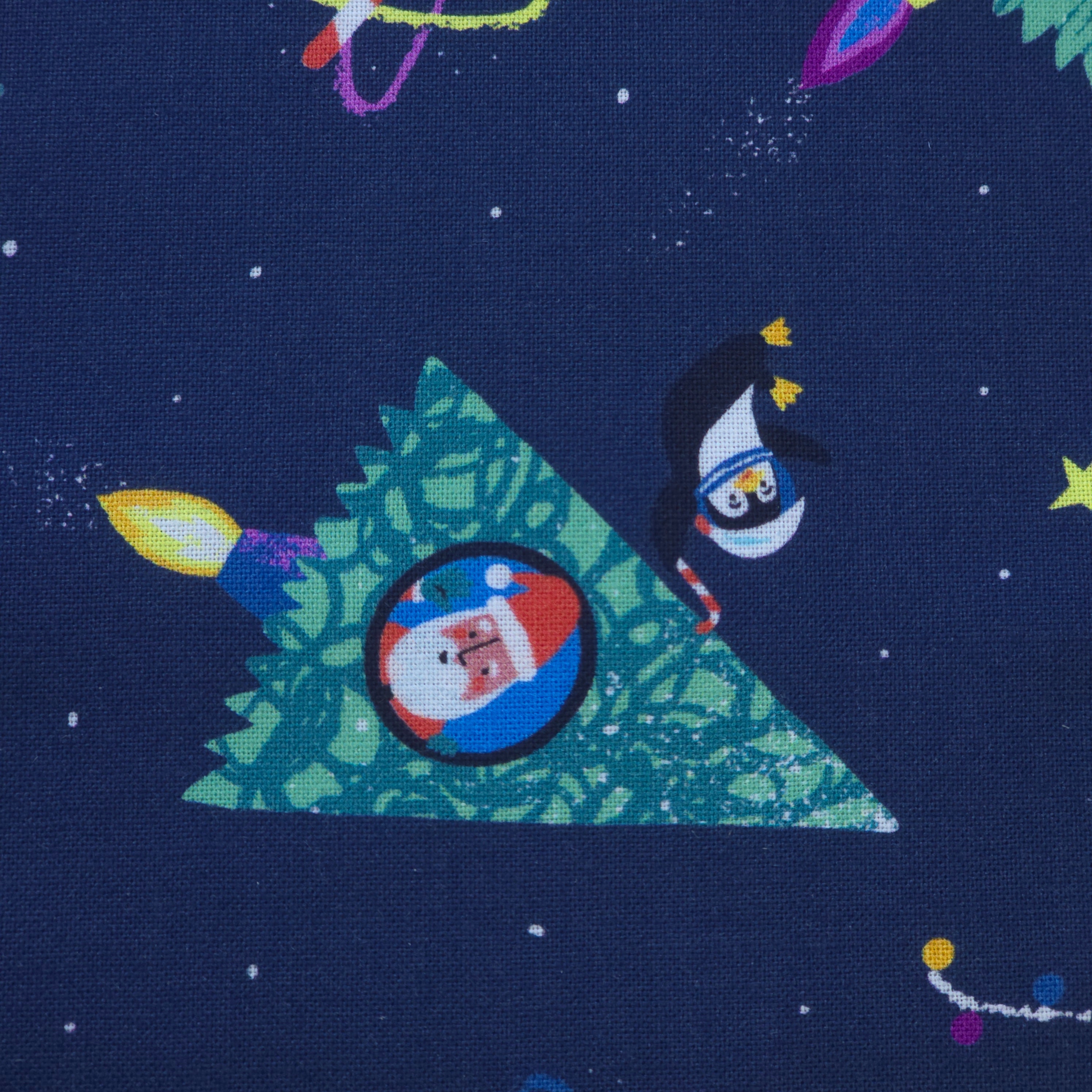 Early Access | Cosmic Care Santa Scrub Cap | Euro, Ponytail, Surgical