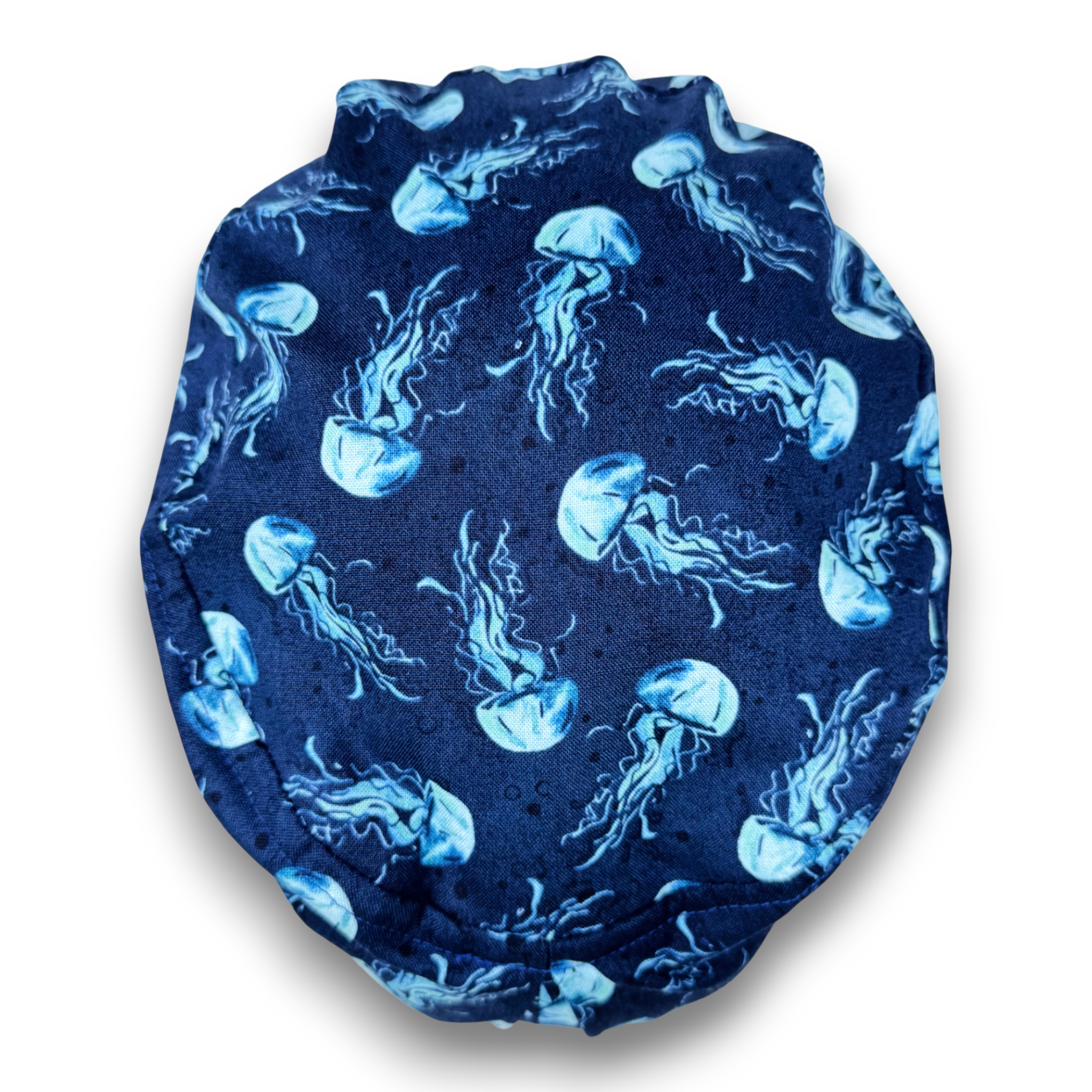 Jellyfish Euro Scrub Cap for Women with Satin Lined Option by Paradise Caps.