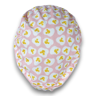 Funny Euro Scrub Cap for Women with Satin Lined Option by Paradise Caps.