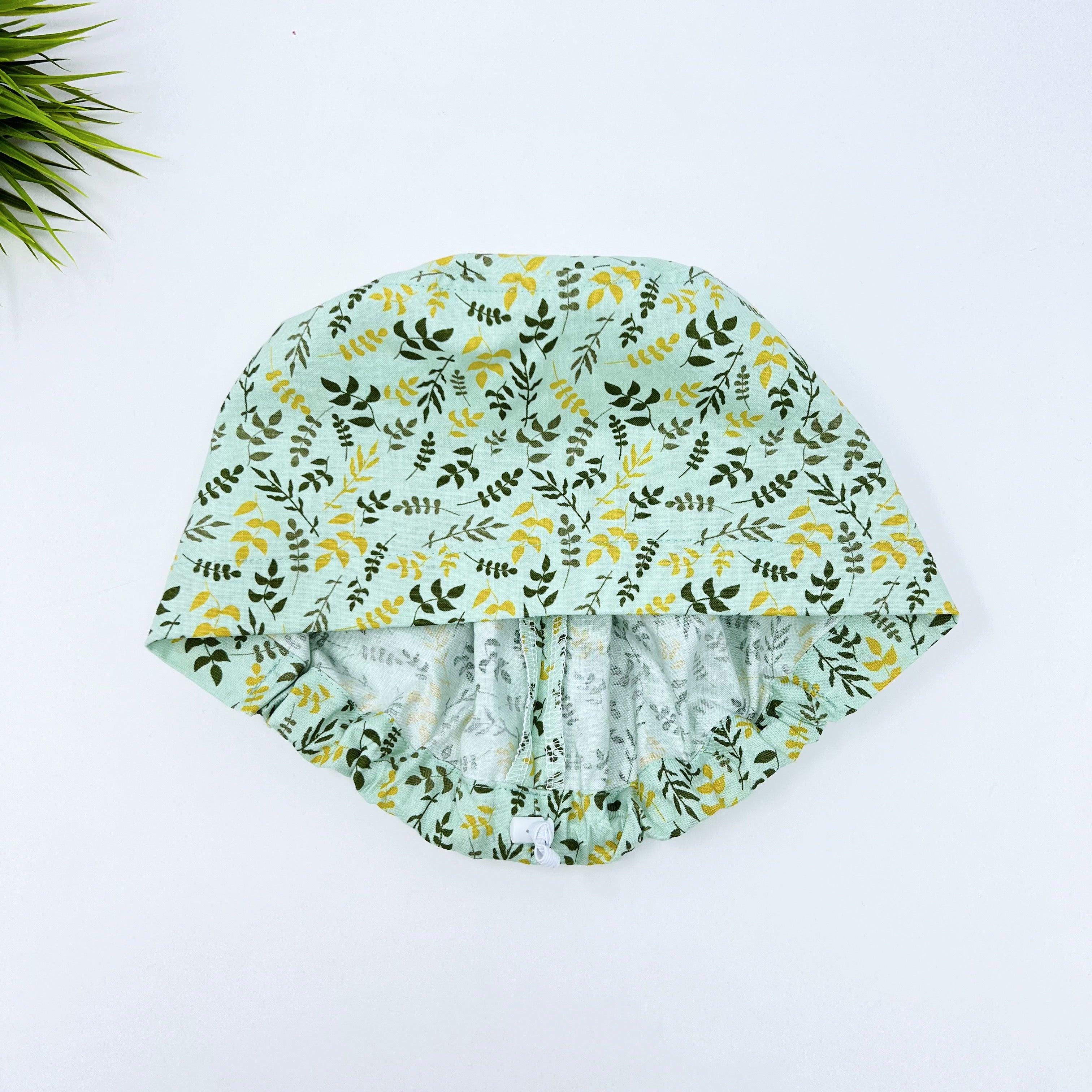 Mint Euro Scrub Cap for Women with Satin Lined Option by Paradise Caps.