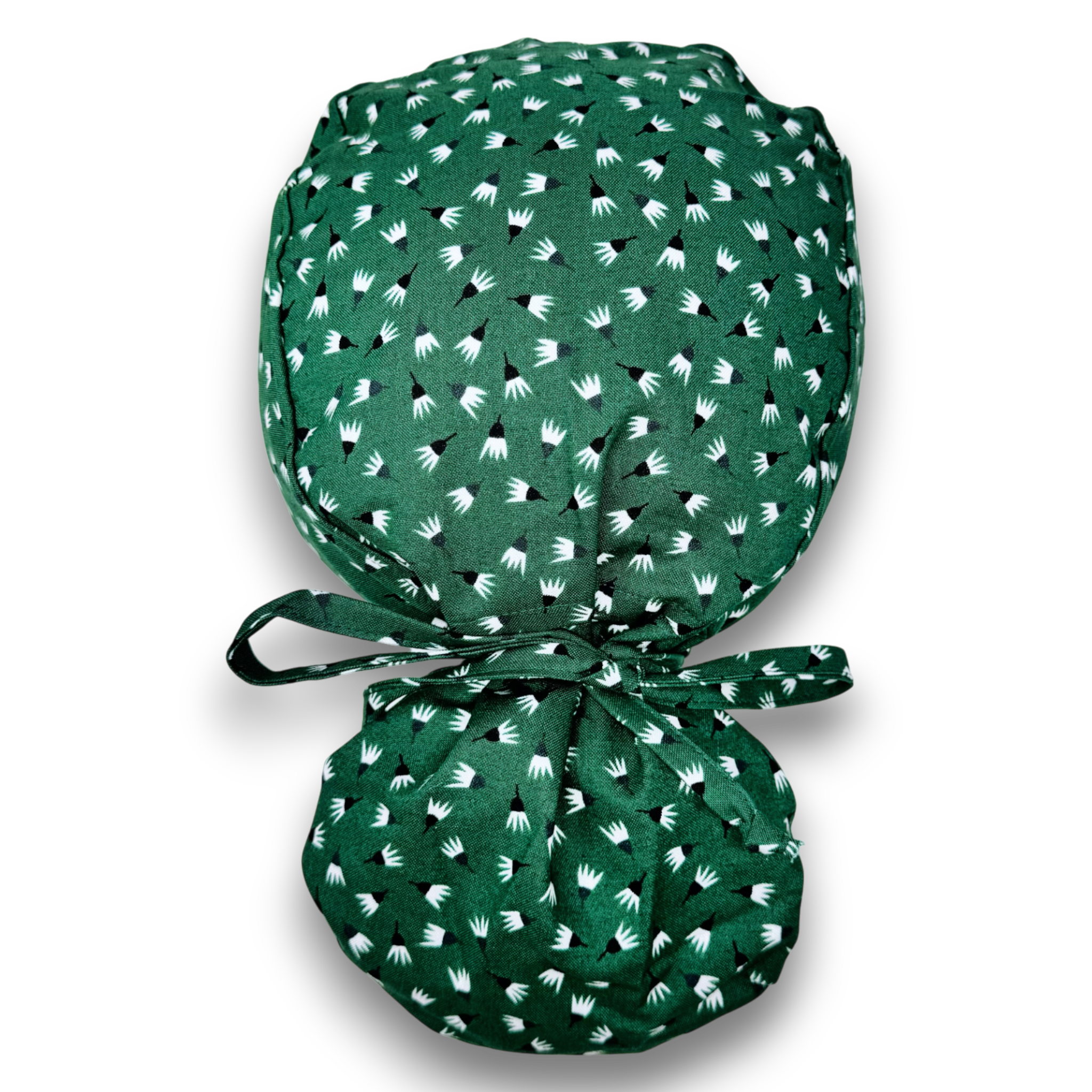 Freefall Ponytail scrub cap for women with satin lined option by Paradise Caps.