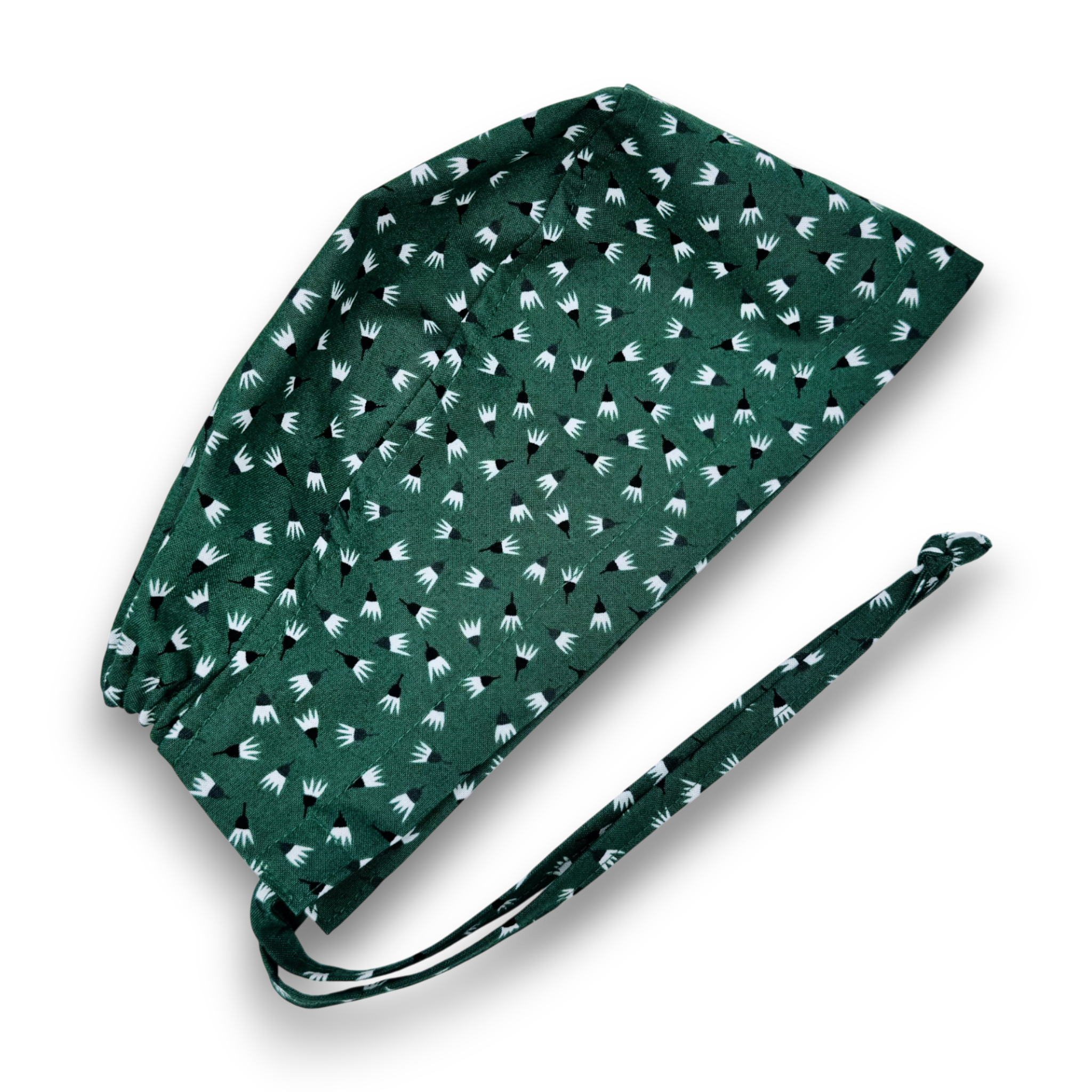 Freefall Skull tie-back style surgical scrub cap for men by Paradise Caps.