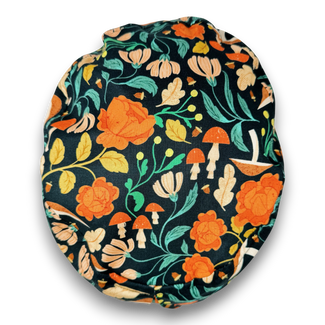 Flora & Fauna Euro Scrub Cap for Women with Satin Lined Option by Paradise Caps.