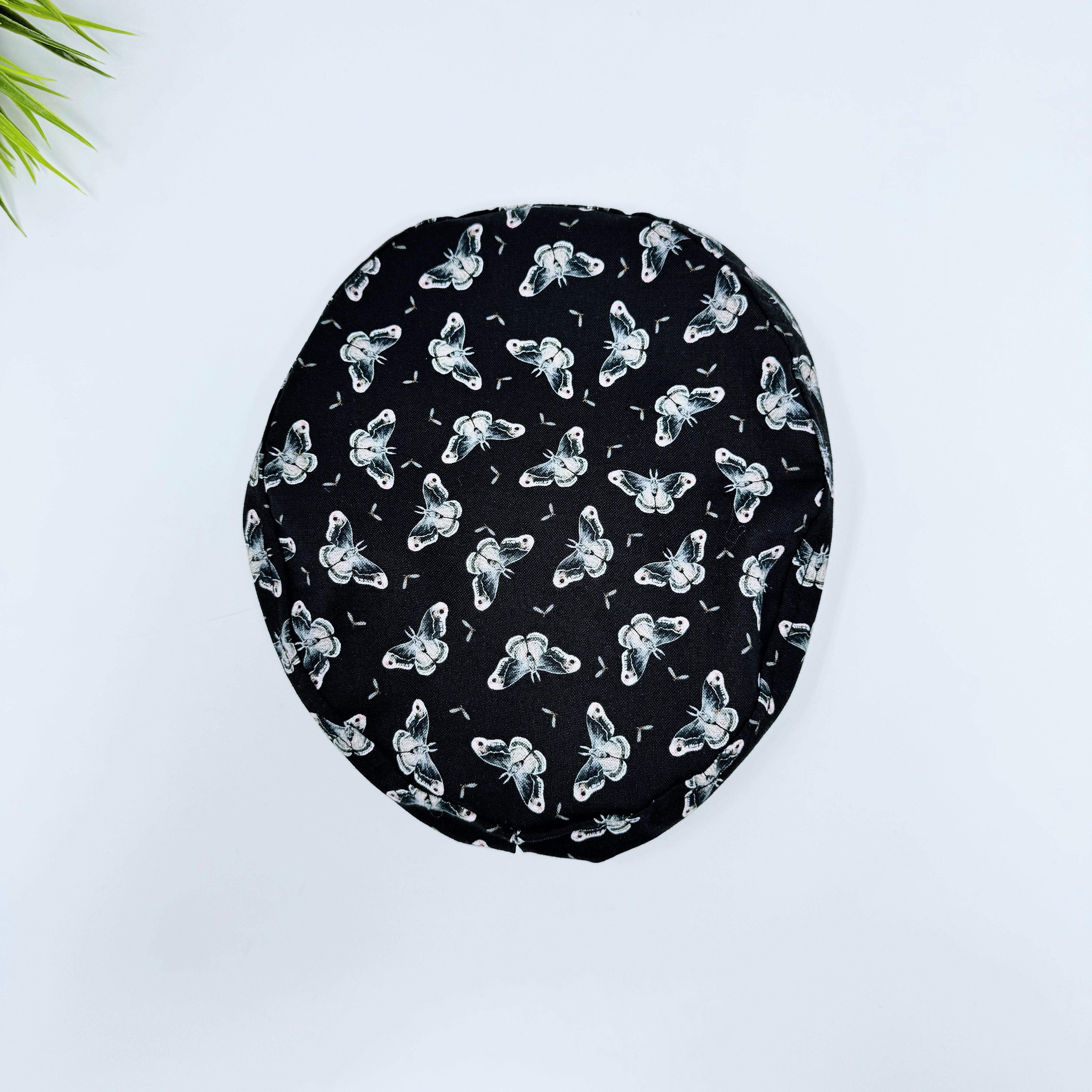 Butterflies Euro Scrub Cap for Women with Satin Lined Option by Paradise Caps.