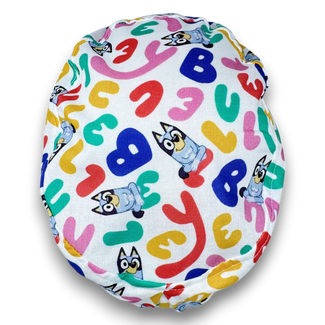 Funny Euro Scrub Cap for Women with Satin Lined Option by Paradise Caps.