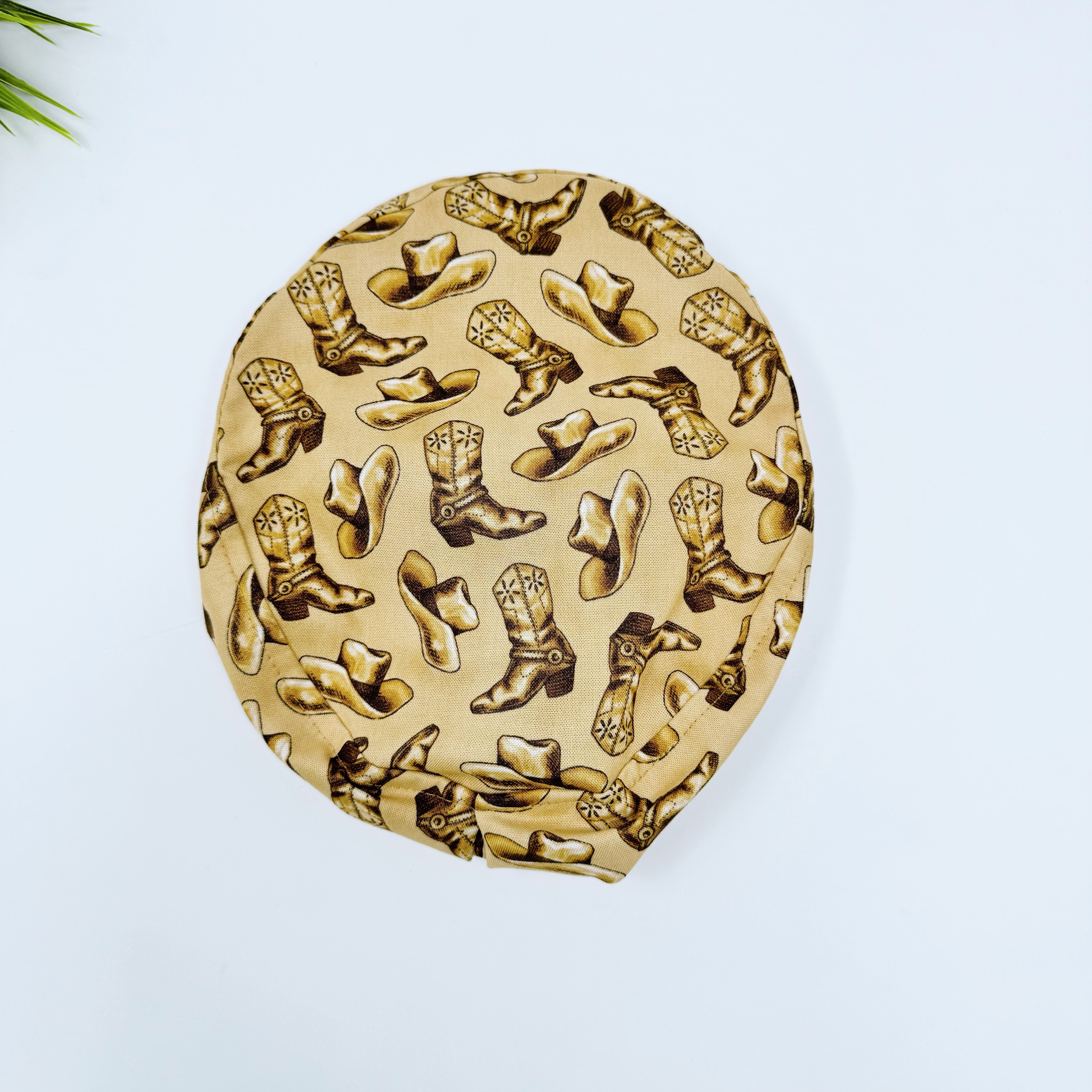 Cowboys Euro Scrub Cap for Women with Satin Lined Option by Paradise Caps.