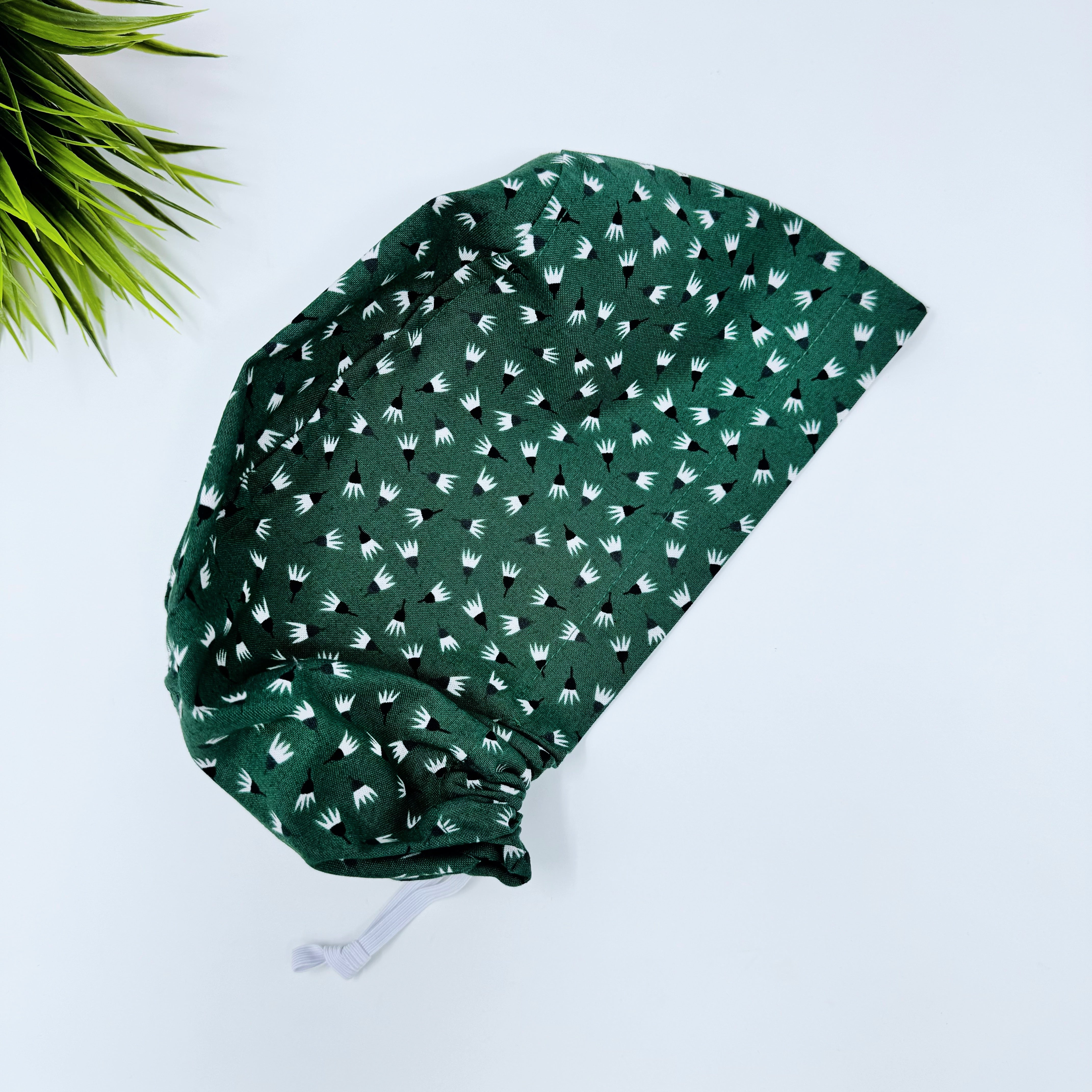 Freefall Euro Scrub Cap for Women with Satin Lined Option by Paradise Caps.