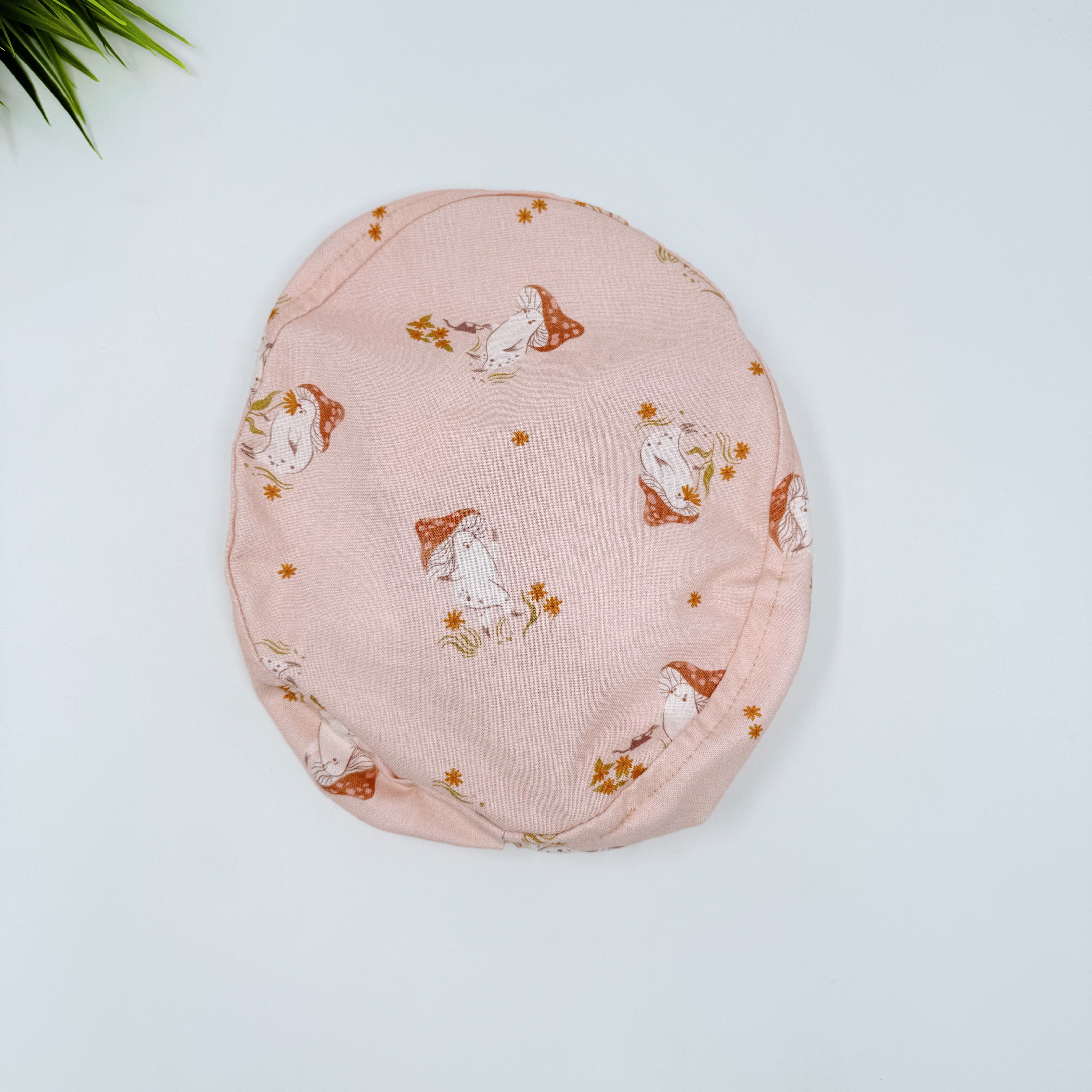 Pearl Mushroom Euro Scrub Cap for Women with Satin Lined Option by Paradise Caps.