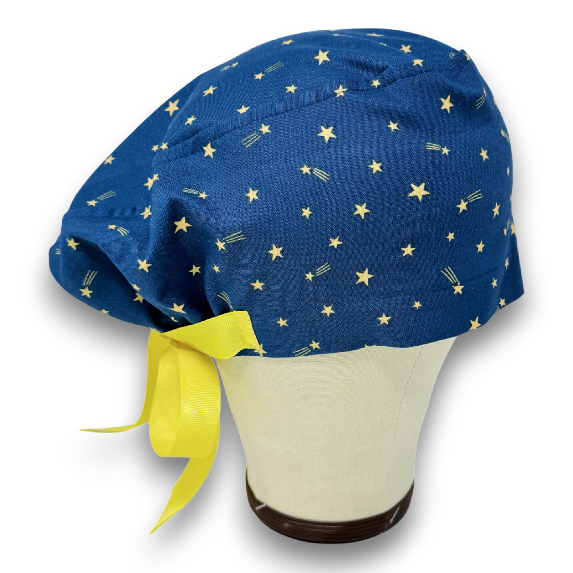 Comet Euro scrub cap with ties for Women by Paradise Caps. Euro PLUS style.