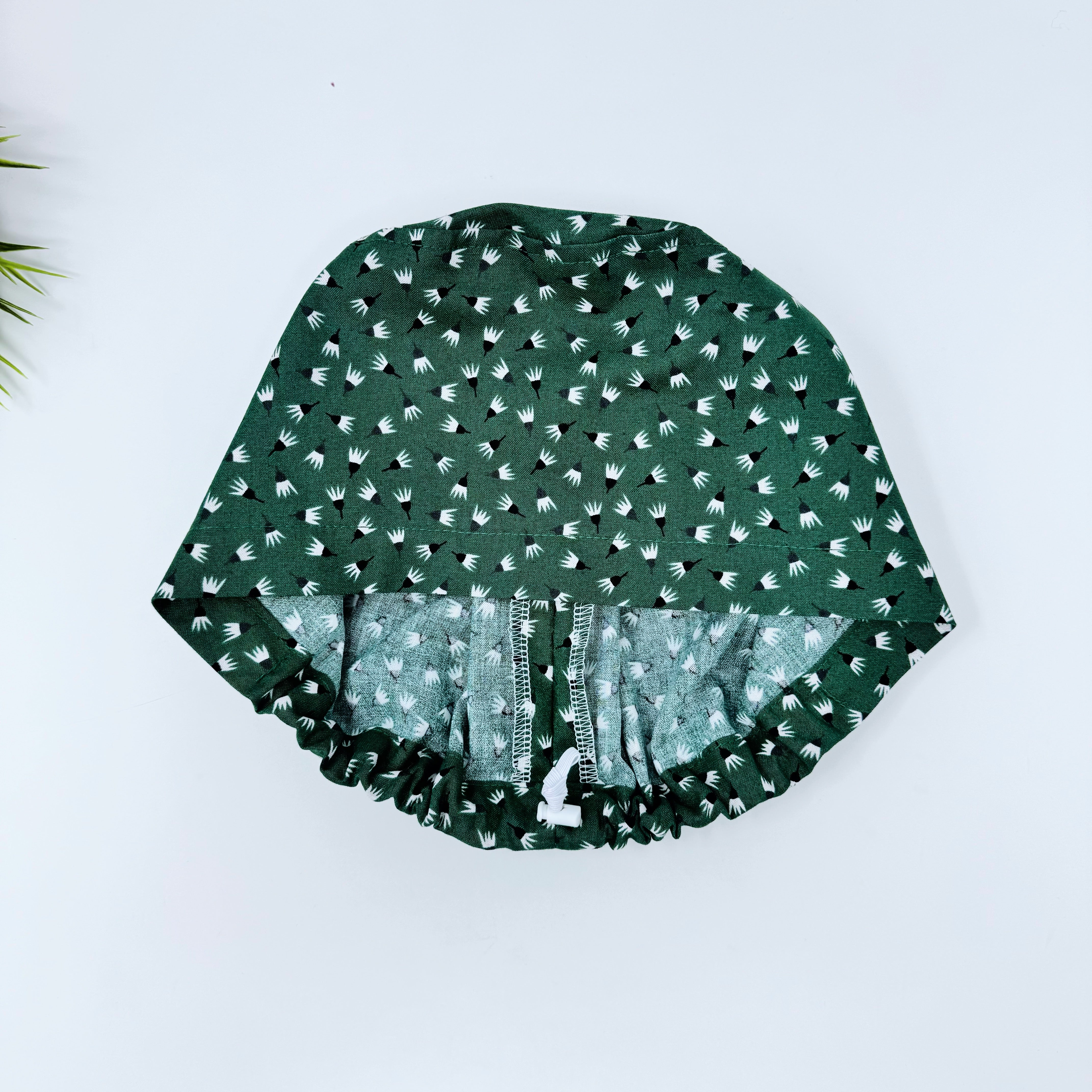 Freefall Euro Scrub Cap for Women with Satin Lined Option by Paradise Caps.