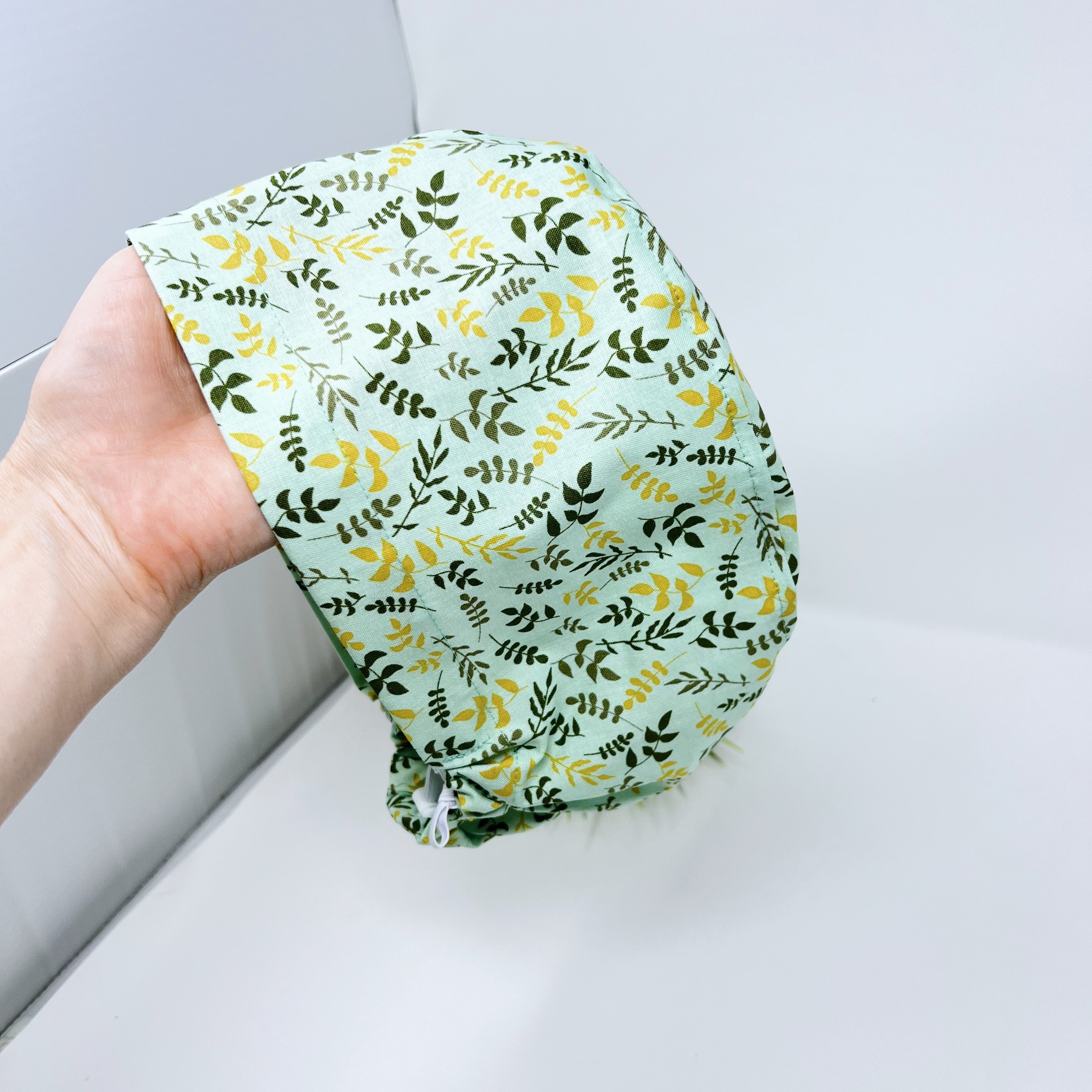 Mint Euro Scrub Cap for Women with Satin Lined Option by Paradise Caps.