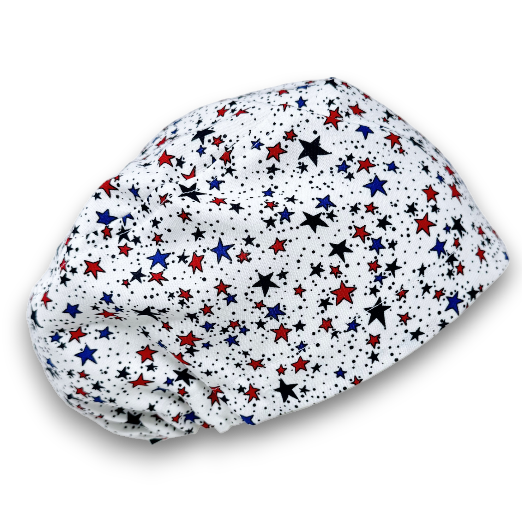 Star Euro Scrub Cap for Women with Satin Lined Option by Paradise Caps.