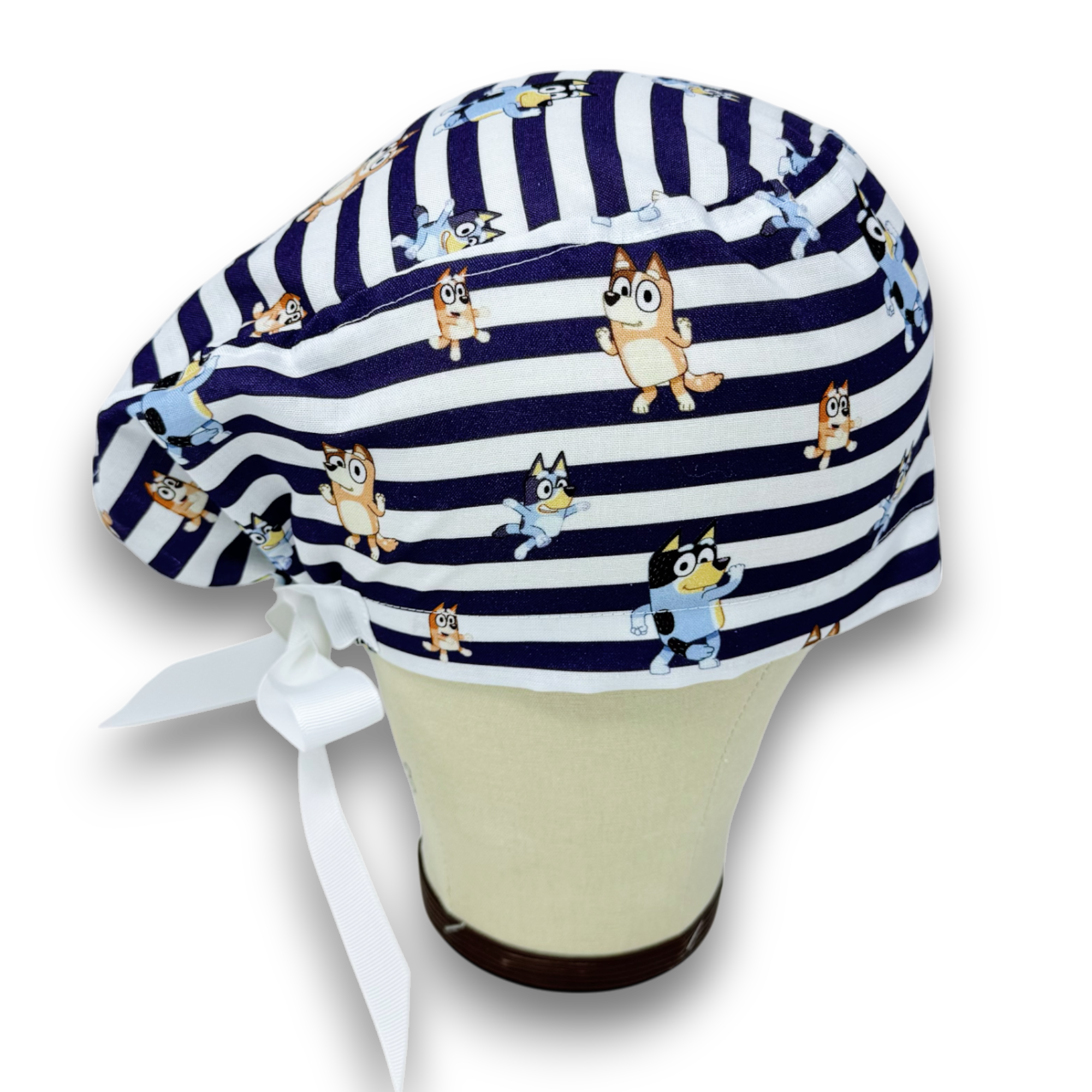 Funny Euro Scrub Cap for Women with Satin Lined Option by Paradise Caps.