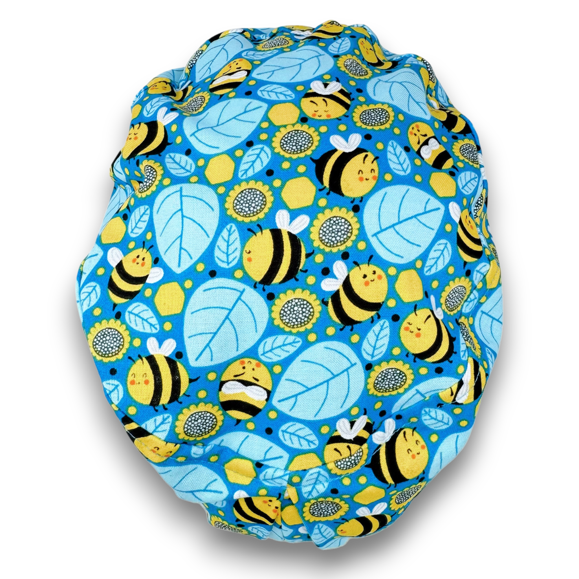 Bee Euro Scrub Cap for Women with Satin Lined Option by Paradise Caps.