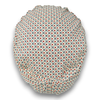 Star Euro Scrub Cap for Women, Surgical hat with Satin Lined Option by Paradise Caps.