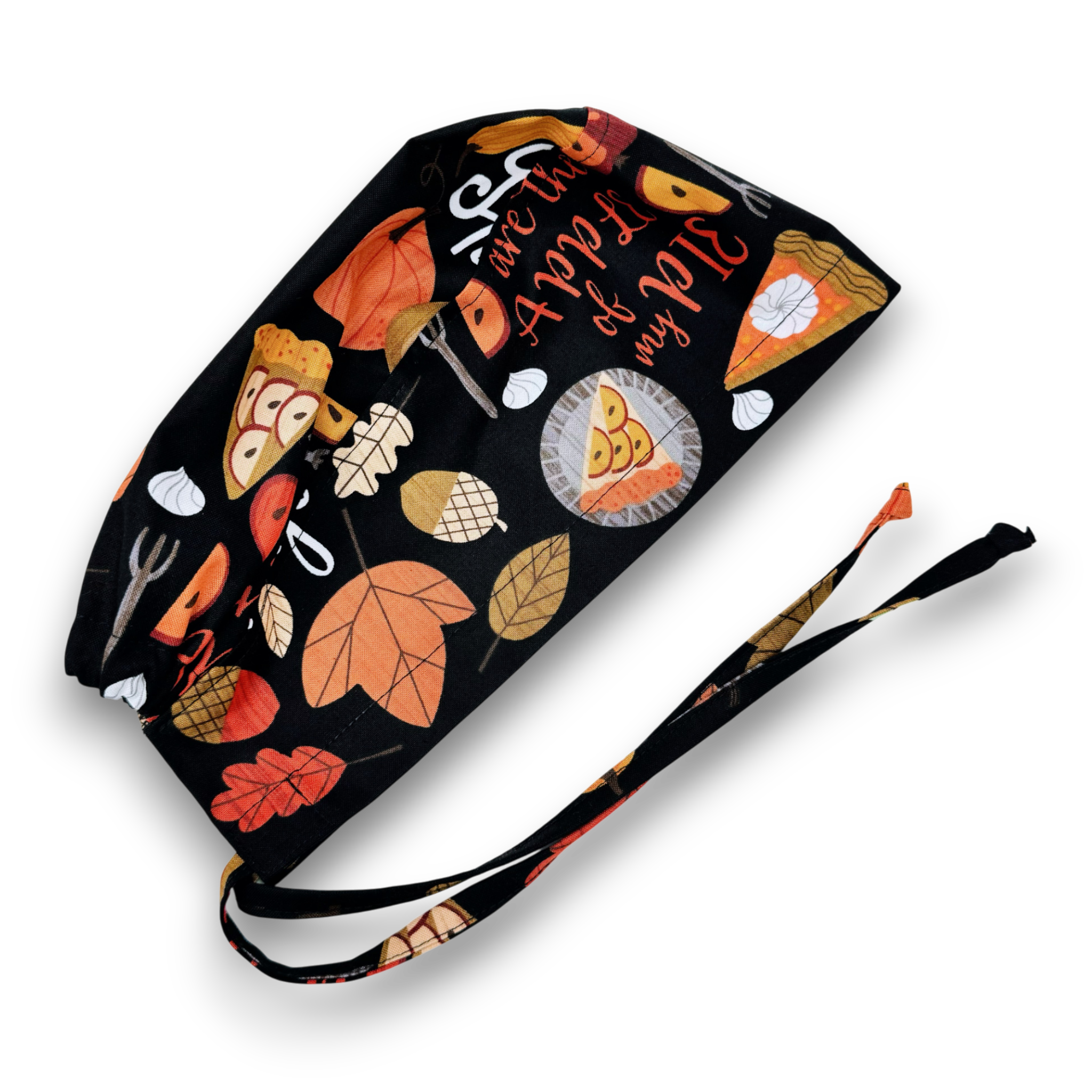 Bring on the Gourd Skull tie-back style surgical scrub cap for men by Paradise Caps.