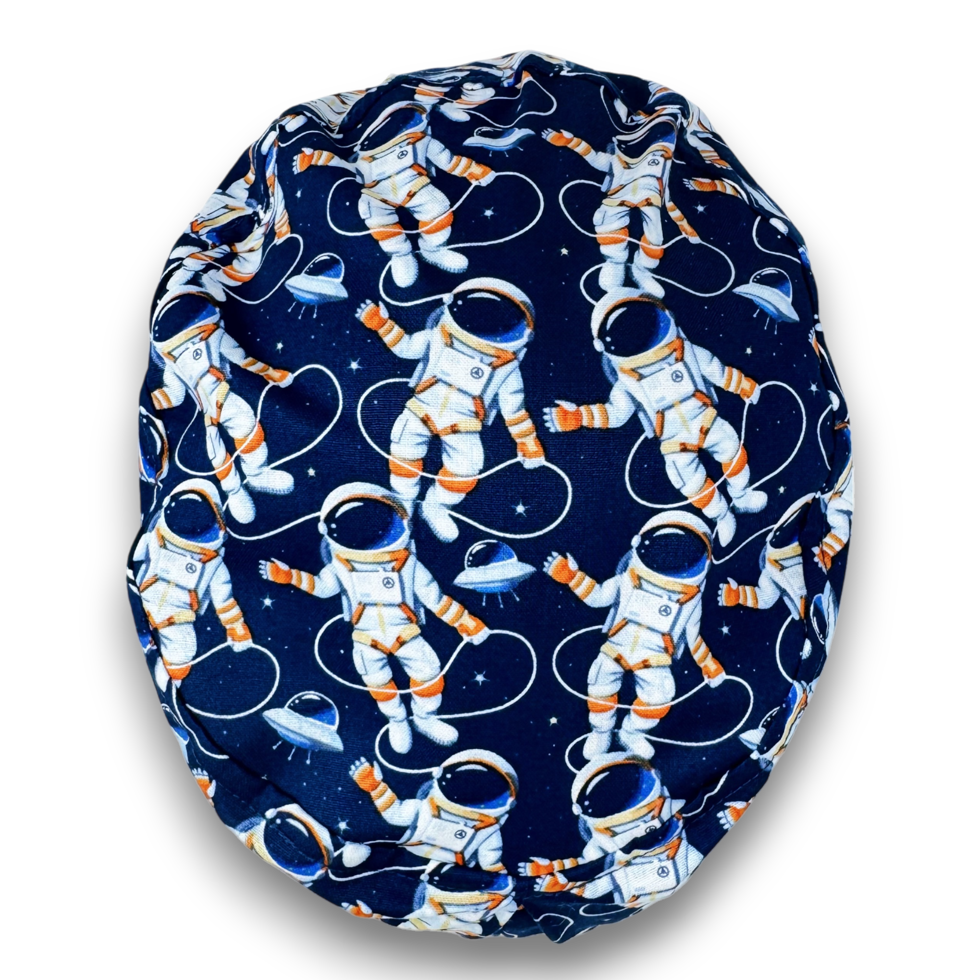 Astronaut Euro Scrub Cap for Women with Satin Lined Option by Paradise Caps.