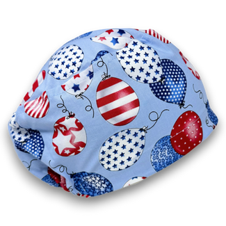 Balloon Euro Scrub Cap for Women with Satin Lined Option by Paradise Caps.