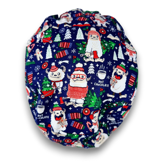 Yeti Euro Scrub Cap for Women with Satin Lined Option by Paradise Caps.