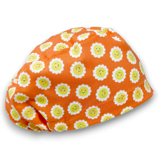 Sun Euro Scrub Cap for Women with Satin Lined Option by Paradise Caps.