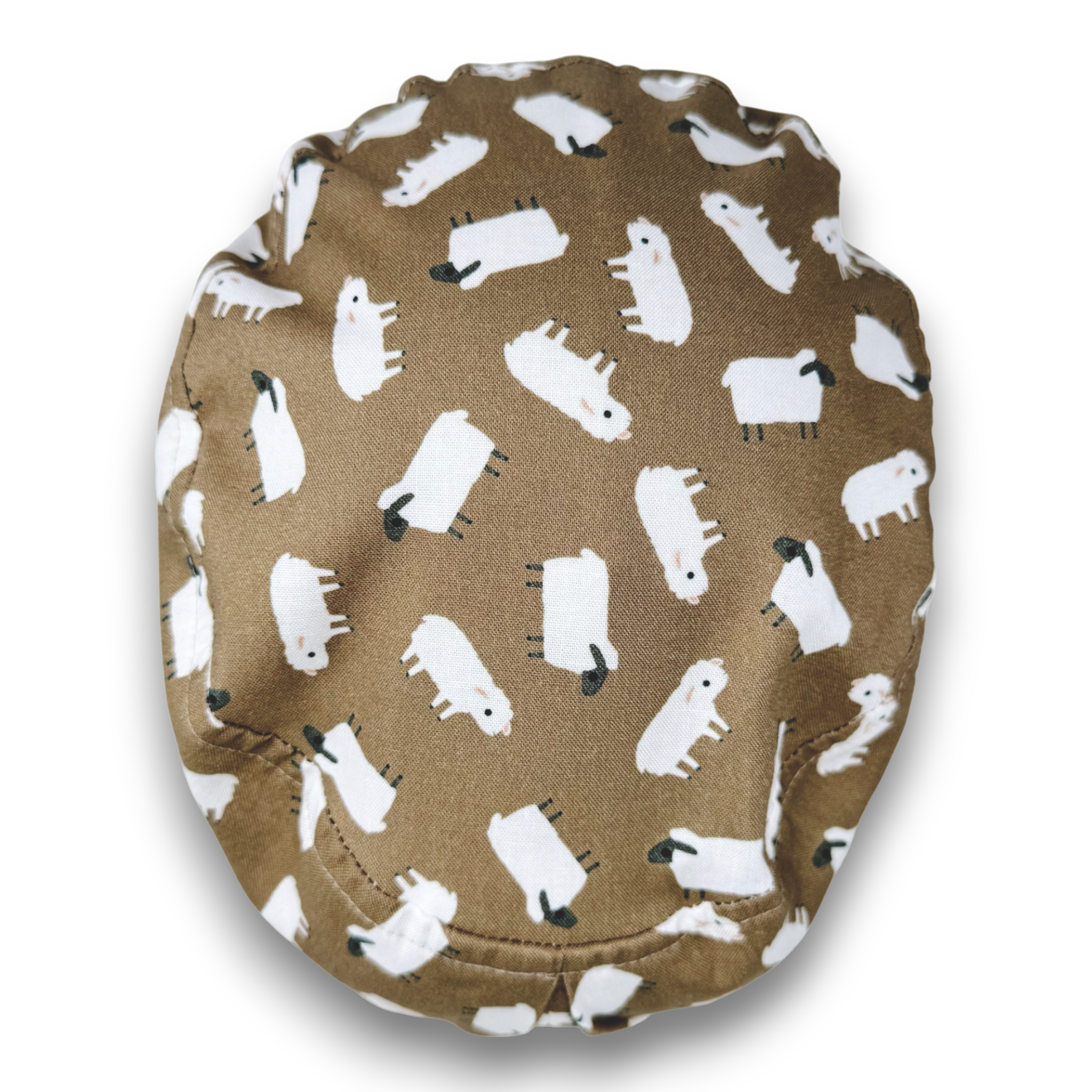 Sheep Euro Scrub Cap for Women with Satin Lined Option by Paradise Caps.