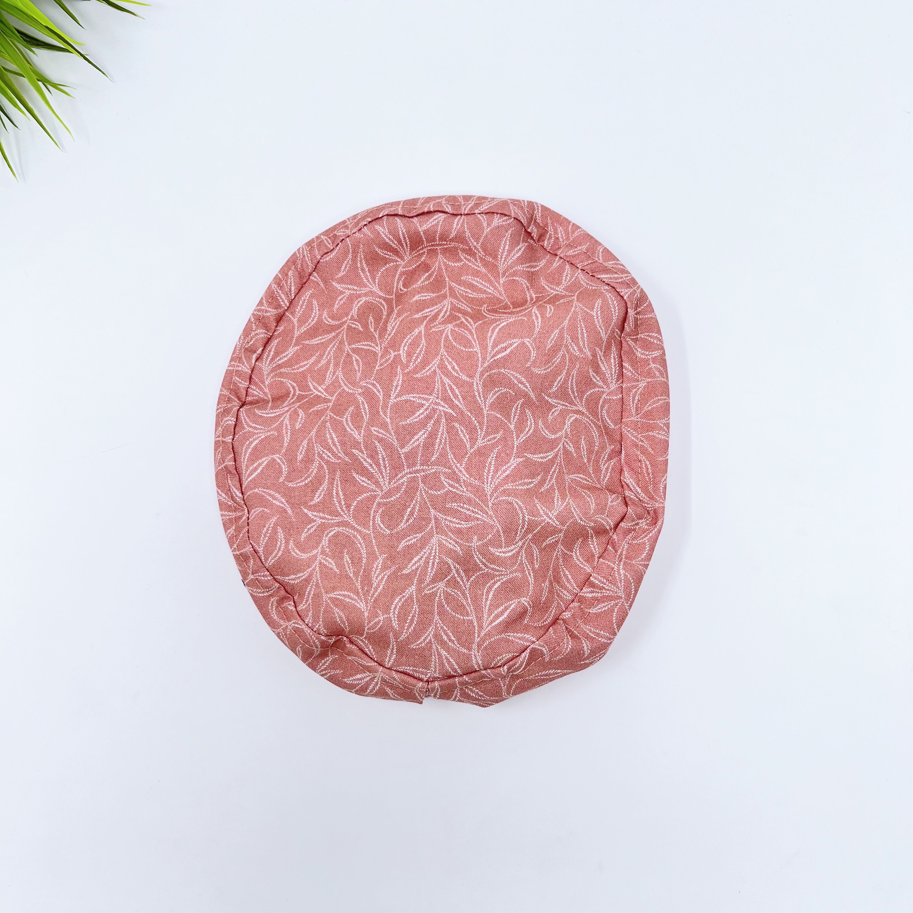 Red White Euro Scrub Cap for Women with Satin Lined Option by Paradise Caps.