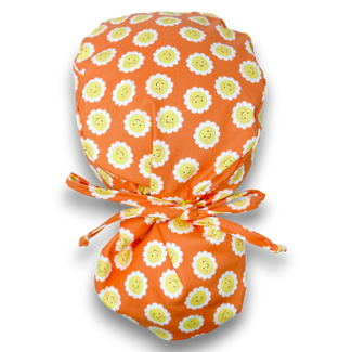 Sun Ponytail scrub cap for women with satin lined option by Paradise Caps.