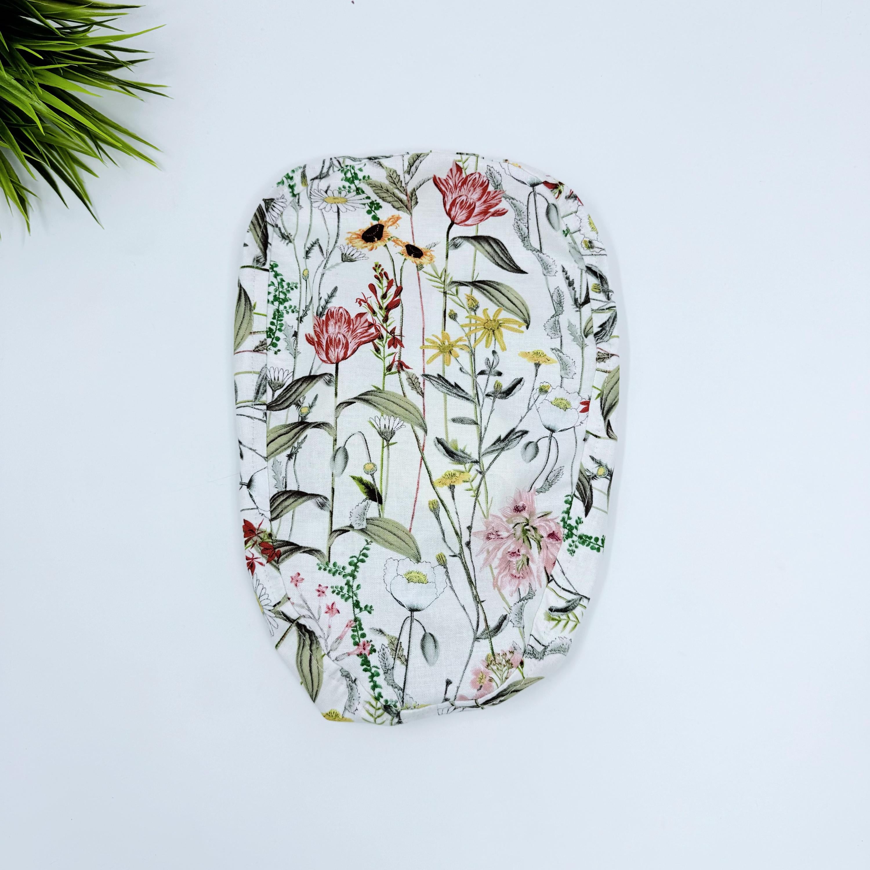 Stemmed Vintage Euro scrub cap with ties for Women by Paradise Caps. Euro PLUS style.