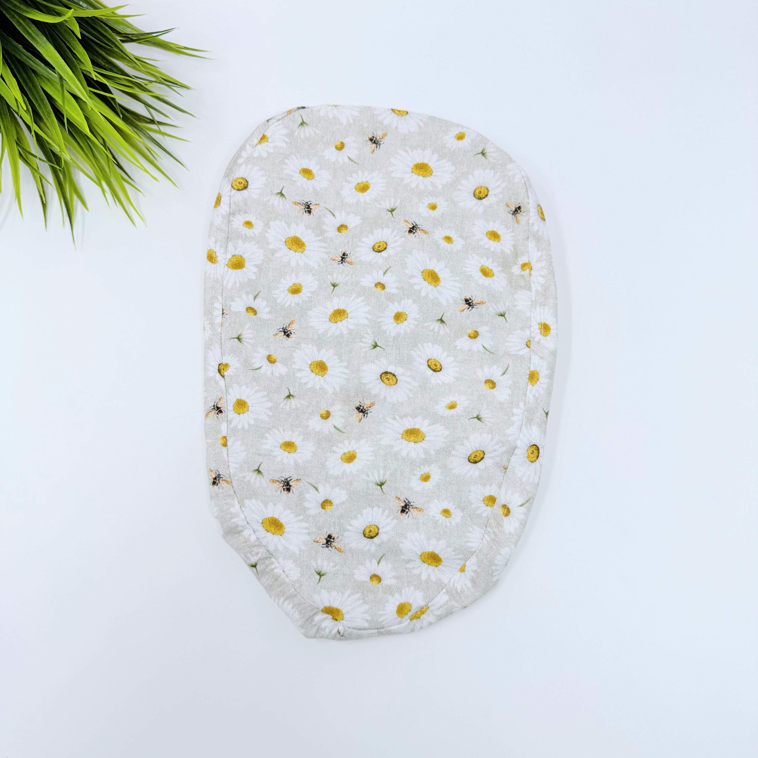 Bee And Daisy Euro scrub cap with ties for Women by Paradise Caps. Euro PLUS style.