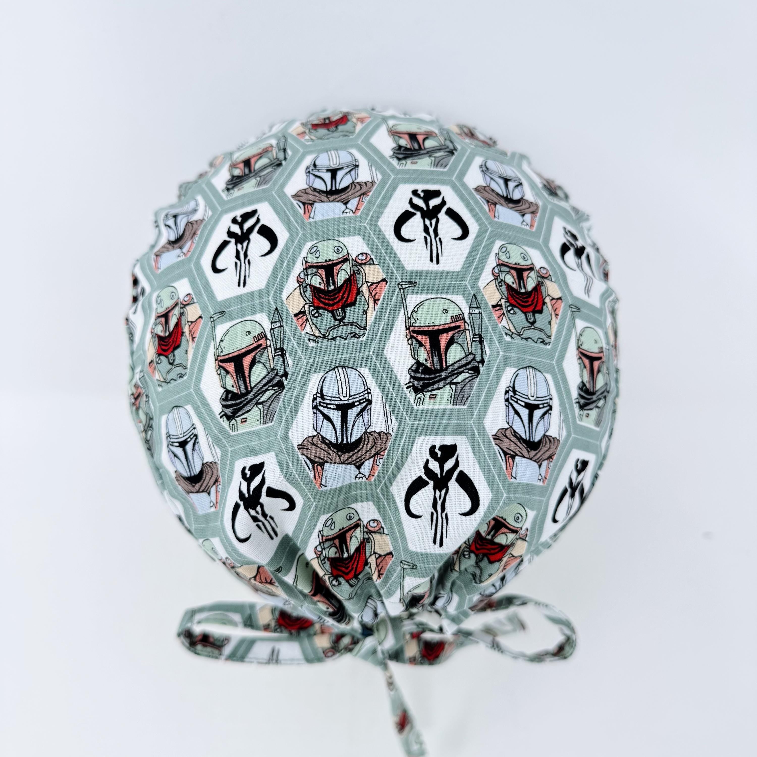 Mens Surgical scrub cap. Tie back scrub hat by Paradise Caps.