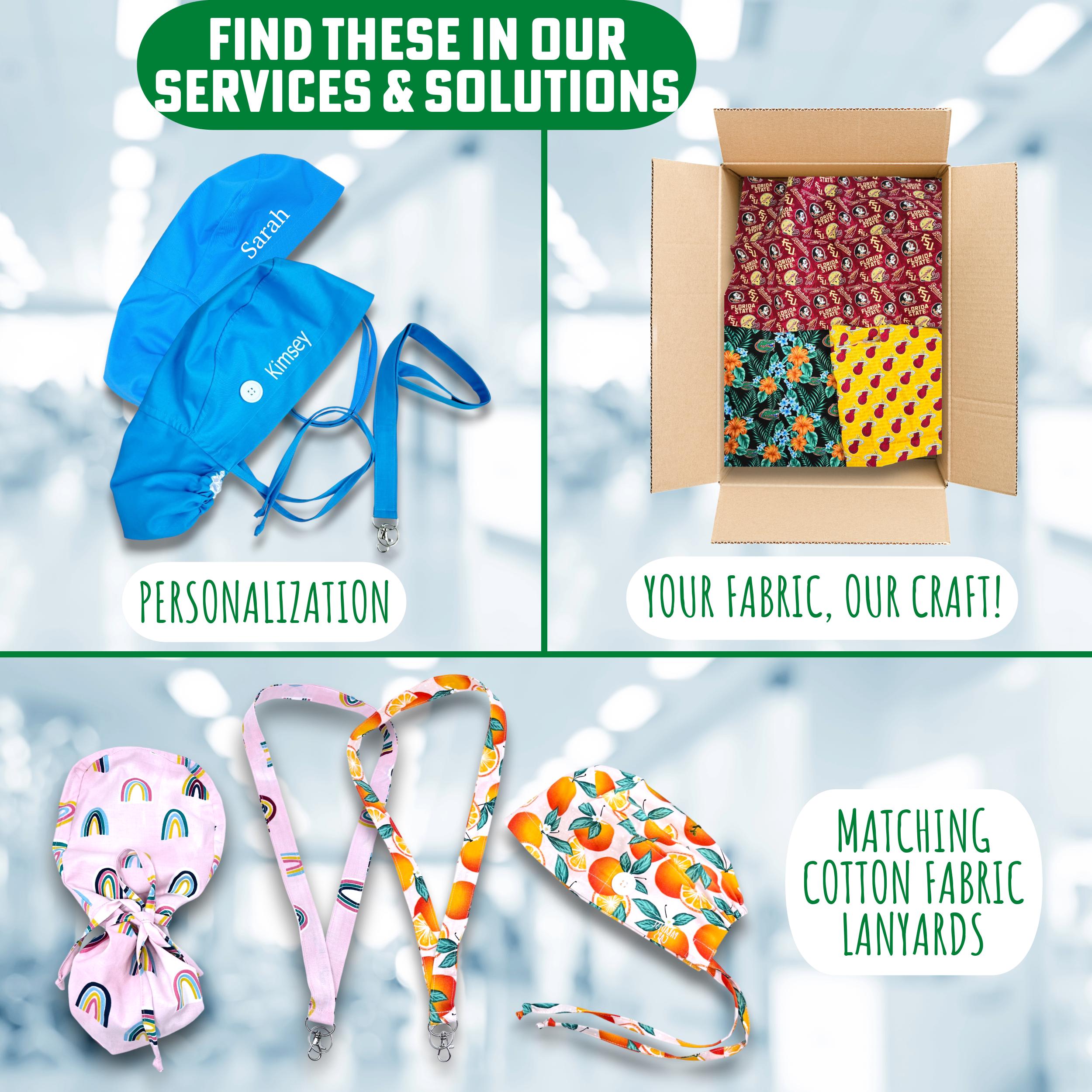 Colorful Hearts Euro scrub cap with ties for Women, Pink European Surgical cap with Satin Lined by Paradise Caps.