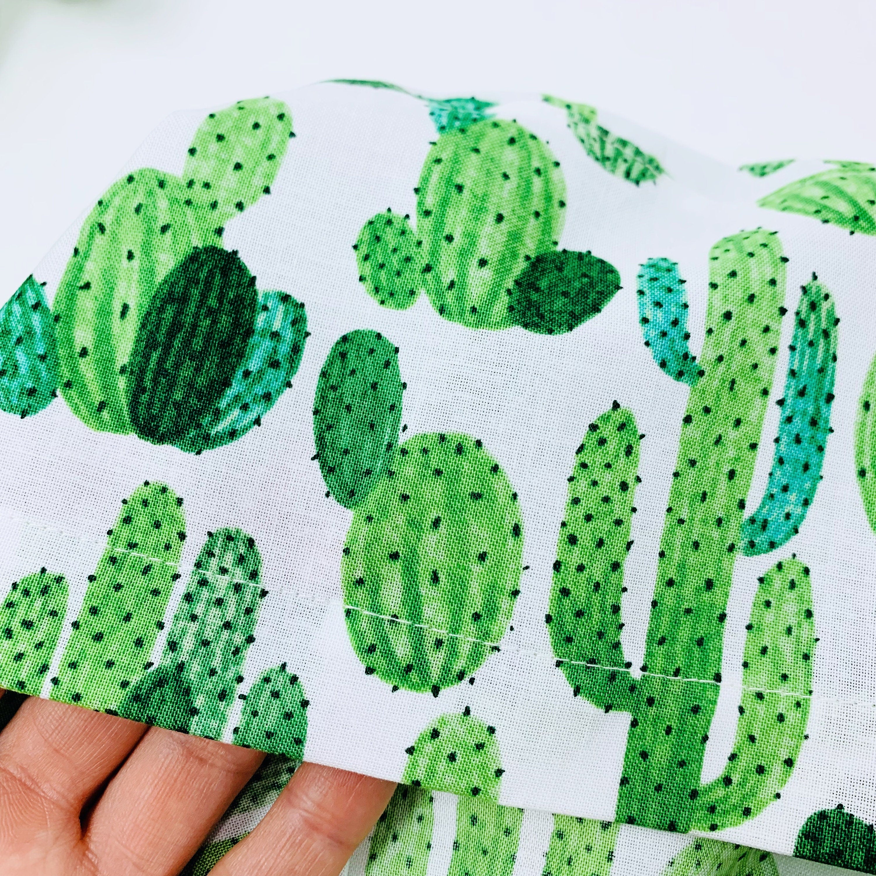 Cactus Skull tie-back style surgical scrub cap for men by Paradise Caps.