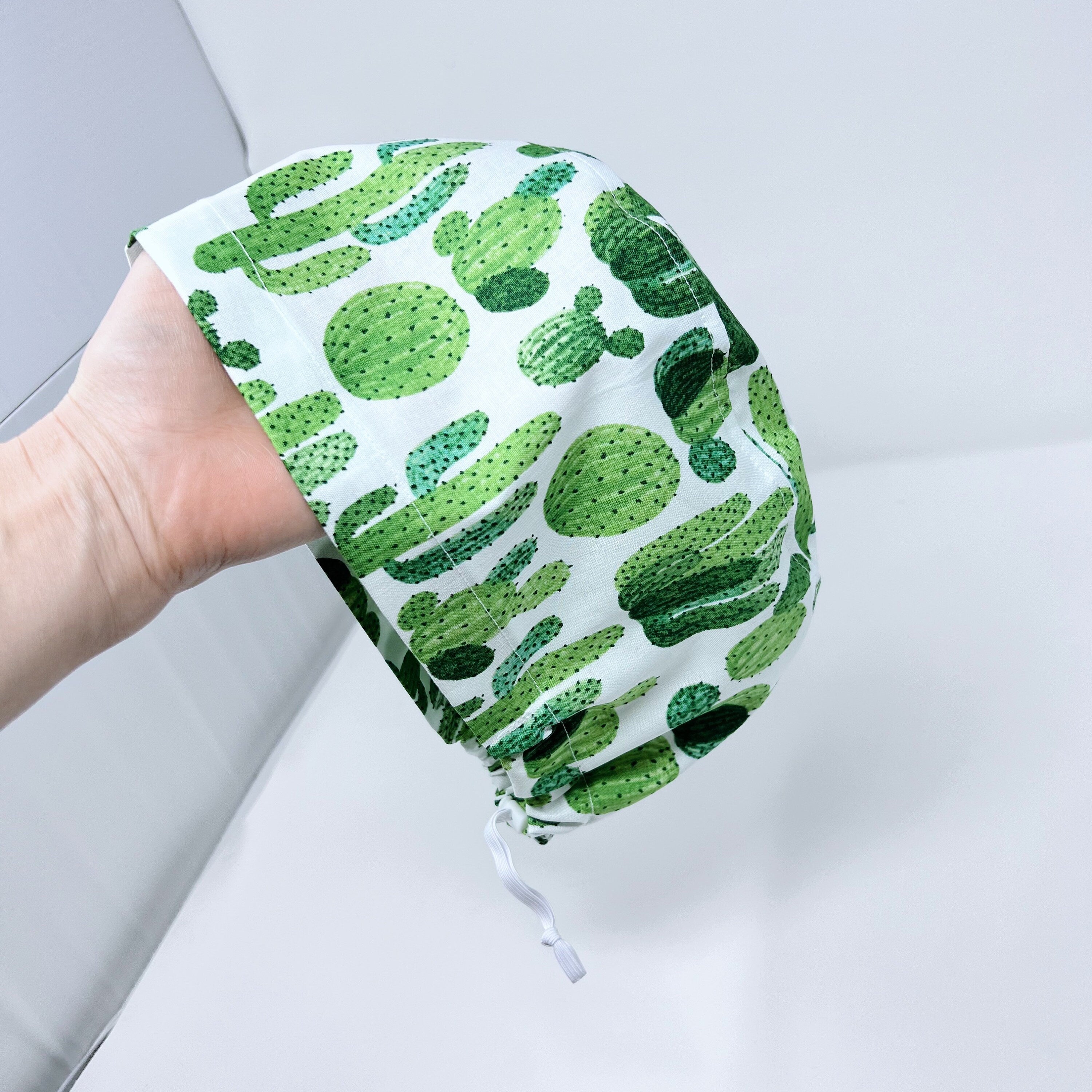 Cactus Euro Scrub Cap for Women with Satin Lined Option by Paradise Caps.