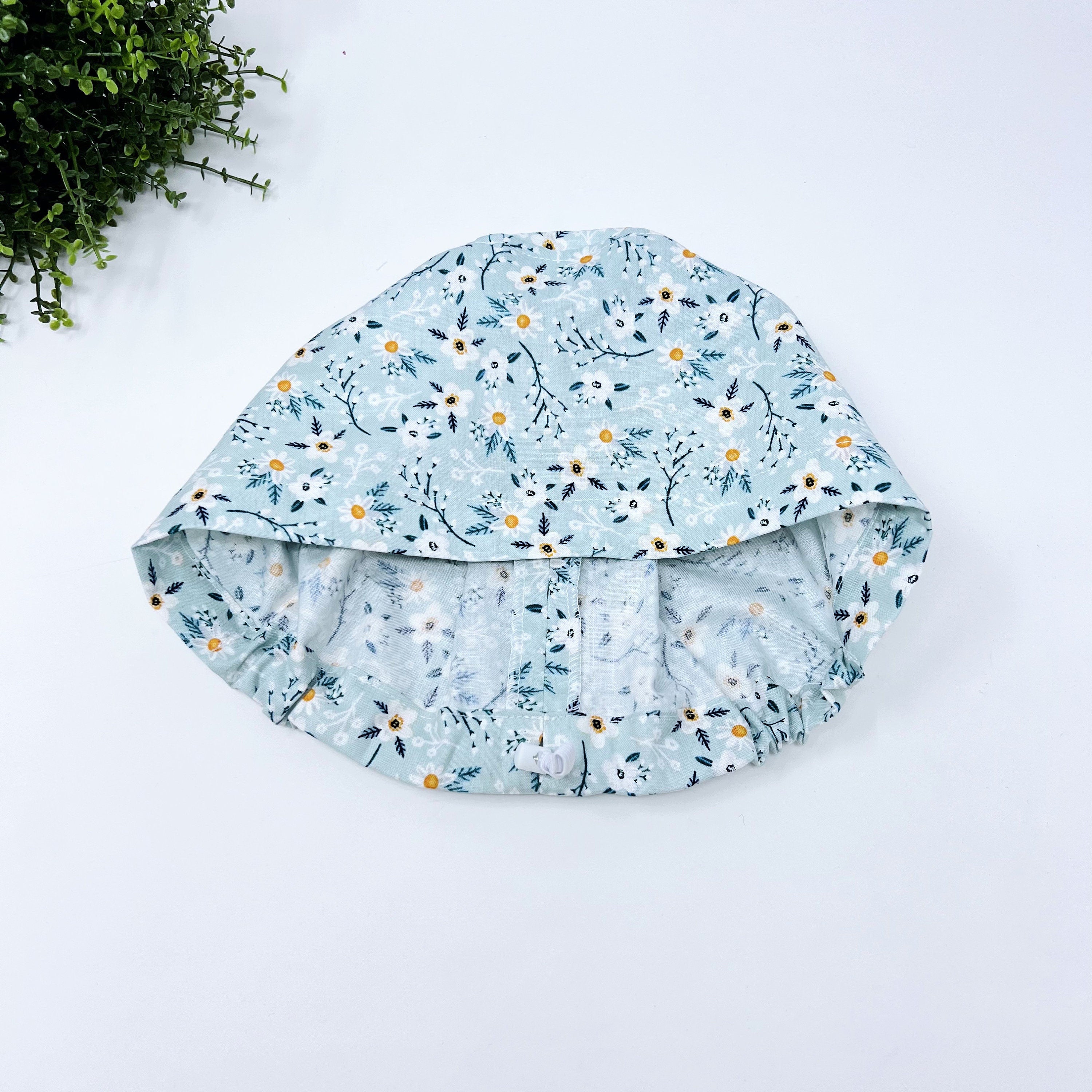 Euro Euro Scrub Cap for Women with Satin Lined Option by Paradise Caps.