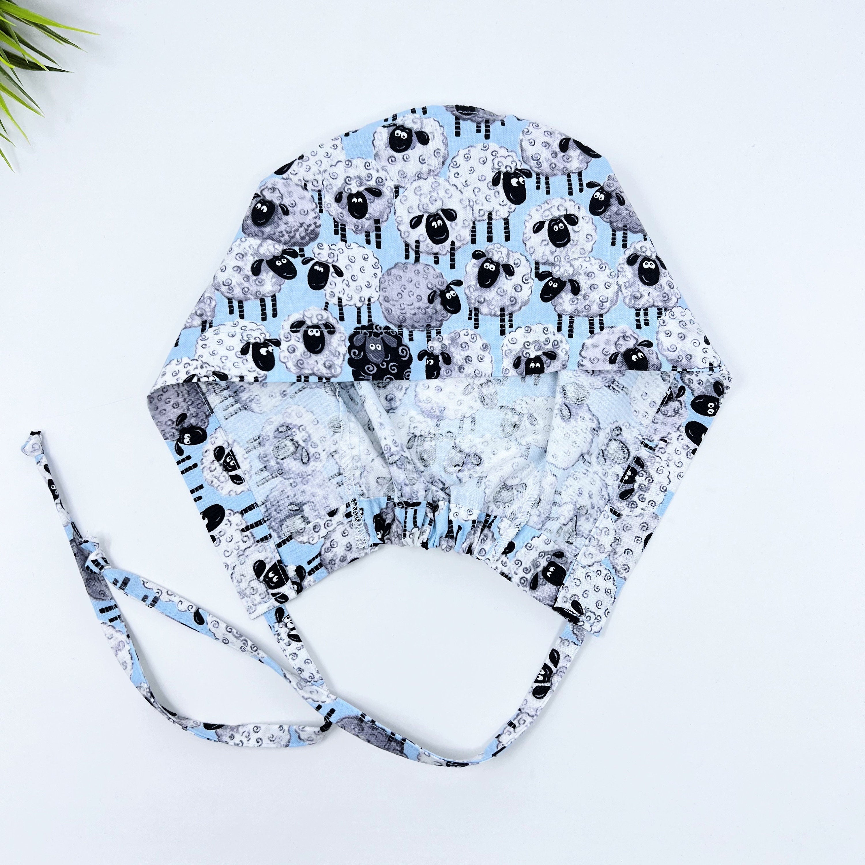 Sheep funny scrub cap, regular scrub cap