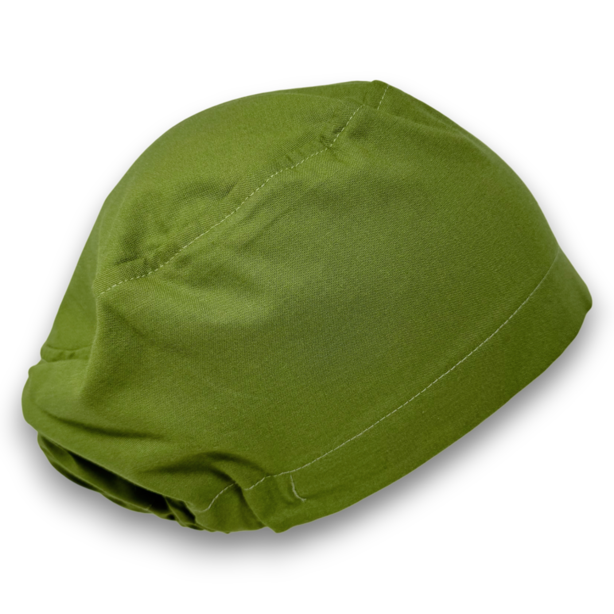 Forest green Euro Scrub Cap for Women with Satin Lined Option by Paradise Caps.