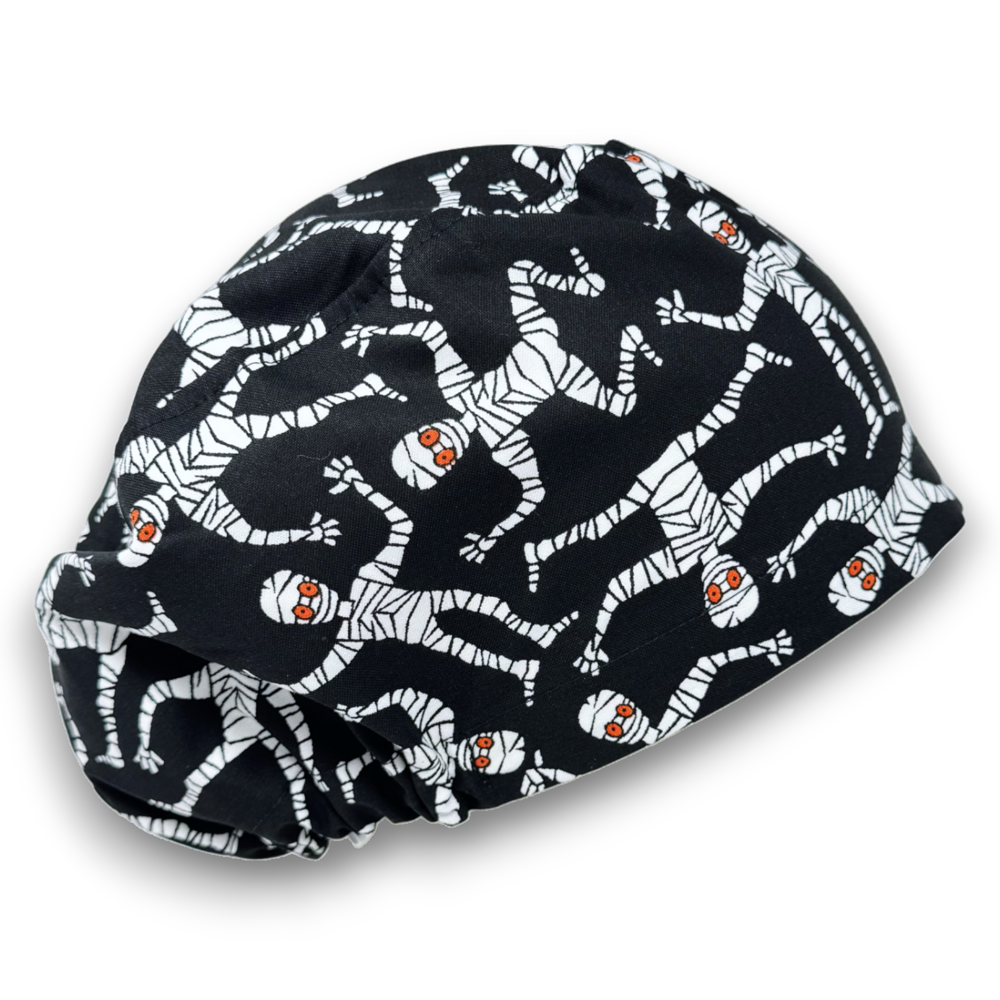 Mummy Euro Scrub Cap for Women with Satin Lined Option by Paradise Caps.