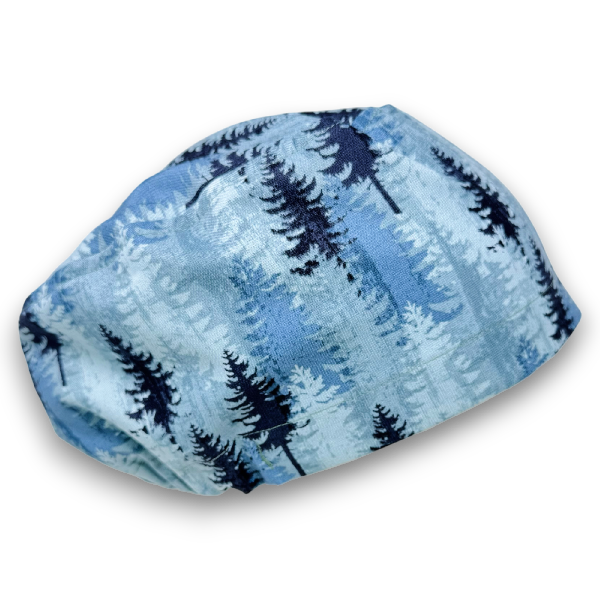 Forest Euro Scrub Cap for Women with Satin Lined Option by Paradise Caps.