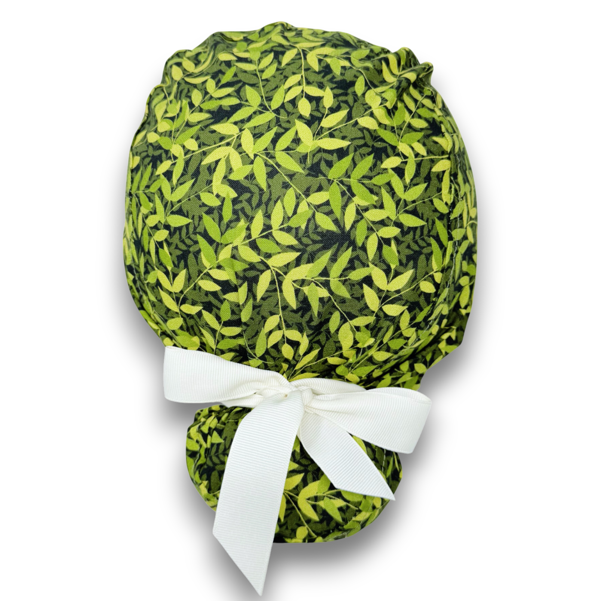 Plant Euro scrub cap with ties for Women by Paradise Caps. Euro PLUS style.