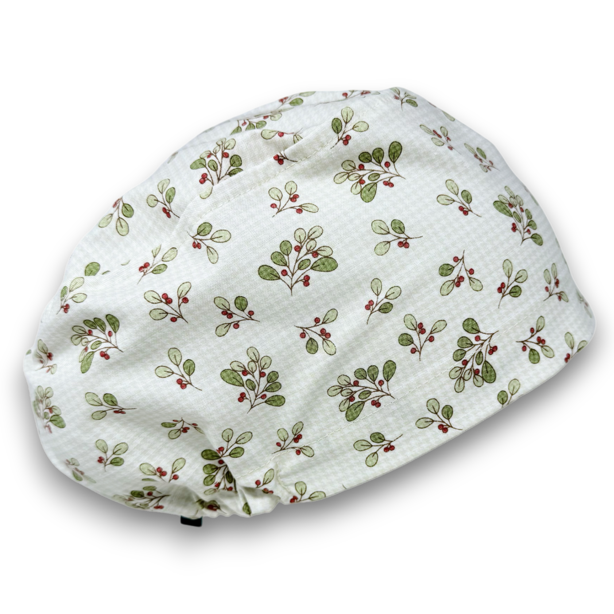 Winter Berry Euro Scrub Cap for Women with Satin Lined Option by Paradise Caps.
