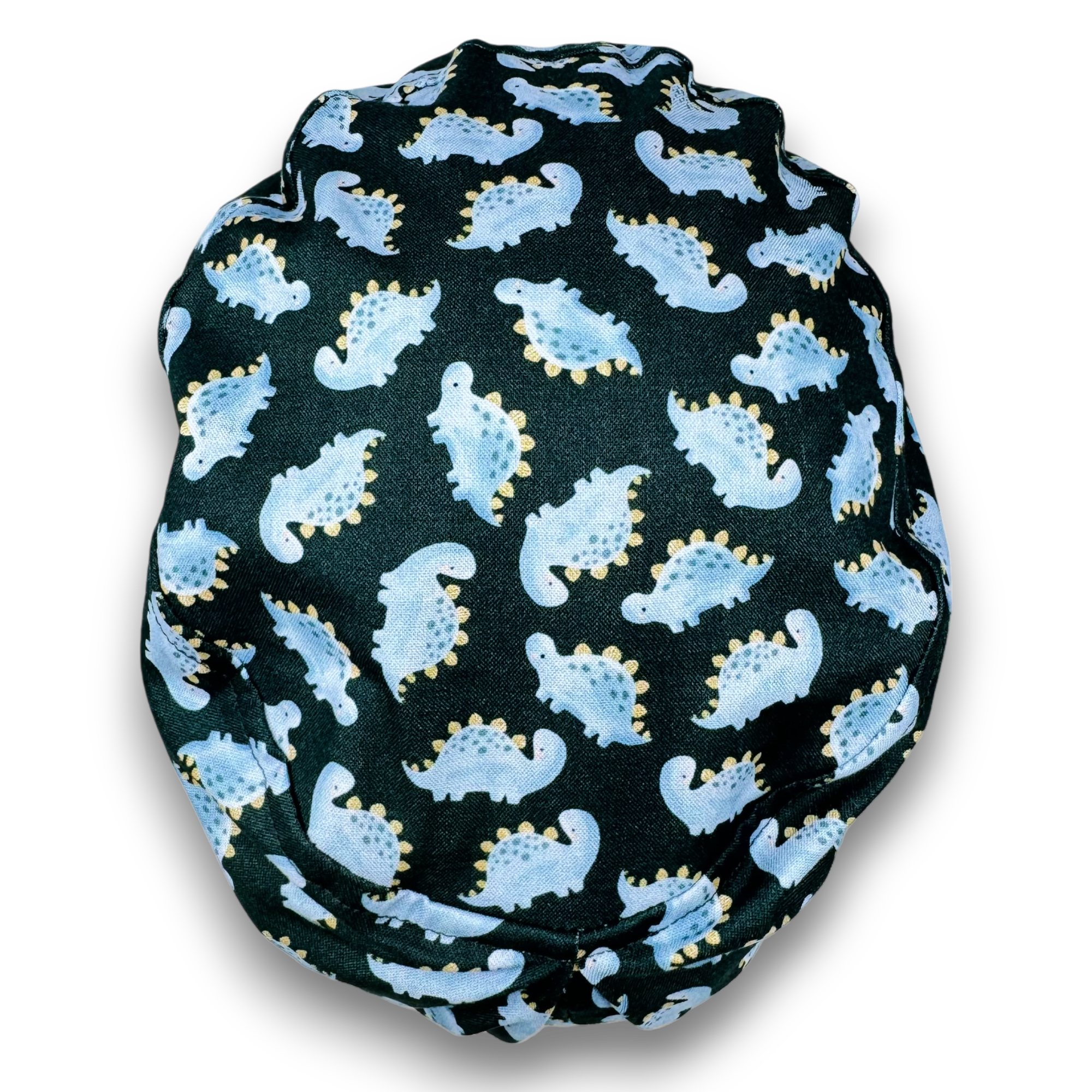 Dinosaur Euro Scrub Cap for Women with Satin Lined Option by Paradise Caps.
