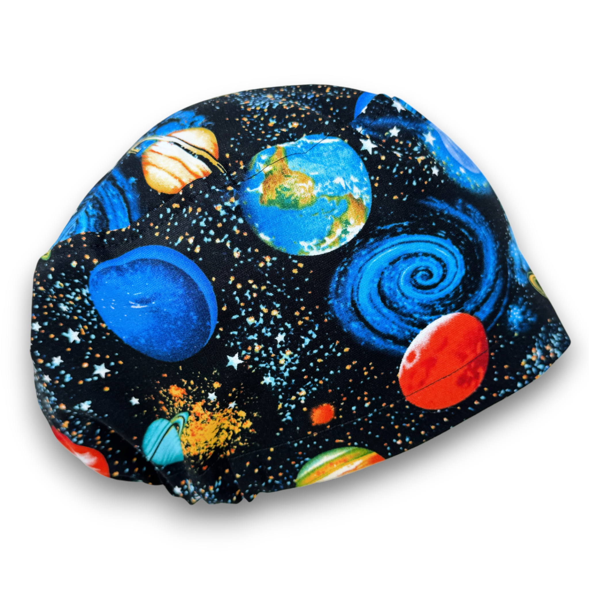 Celestial Euro Scrub Cap for Women with Satin Lined Option by Paradise Caps.