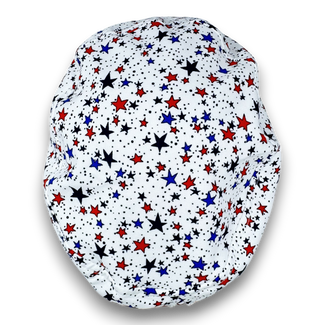 Star Euro Scrub Cap for Women with Satin Lined Option by Paradise Caps.