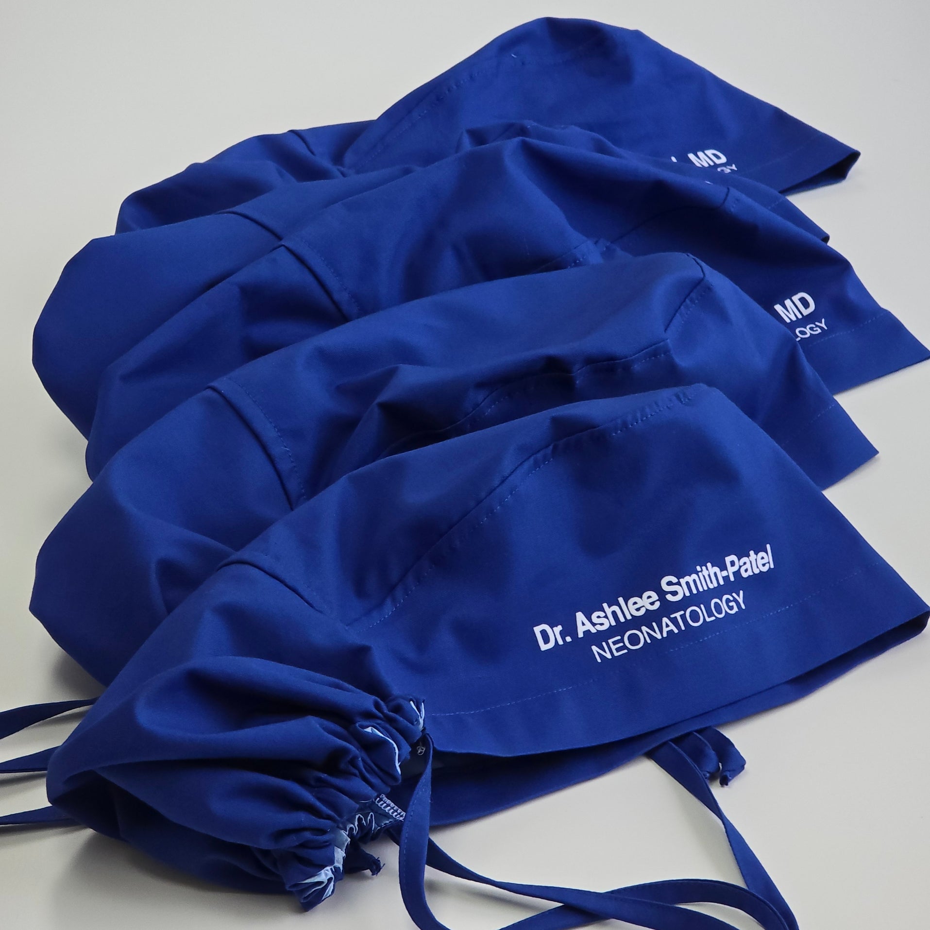 Personalized Scrub Cap with Custom Name by ParadiseCaps  – Multiple Styles Available, Optional Satin Lining & Buttons