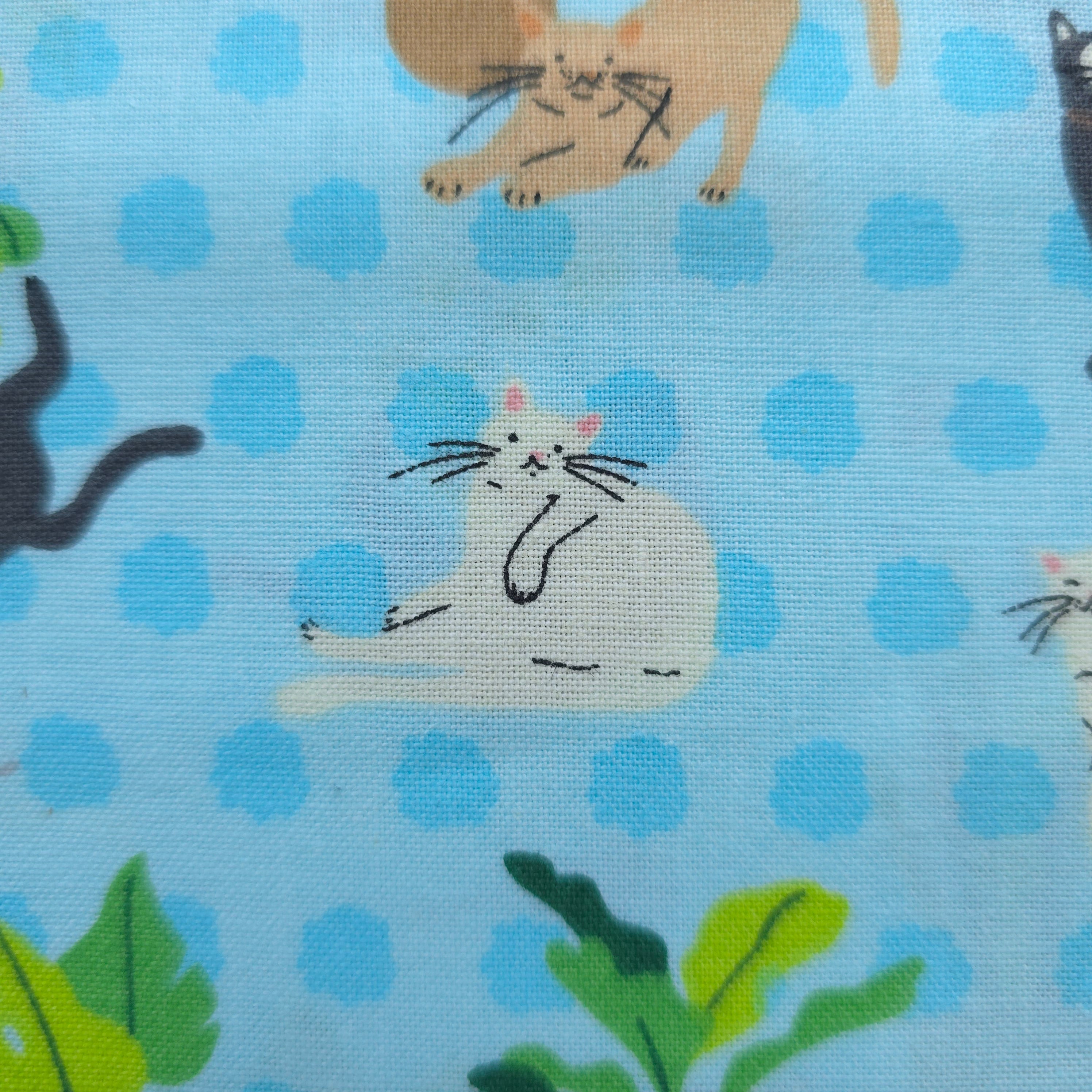 Early Access | Cozy Cats & Plants Scrub Cap | Euro, Ponytail, Surgical